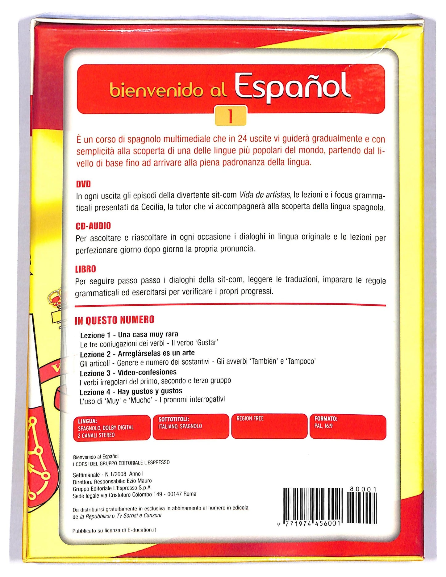 EBOND Bienvenido Al Espagnol - Corso Di Spagnolo DVD D784202