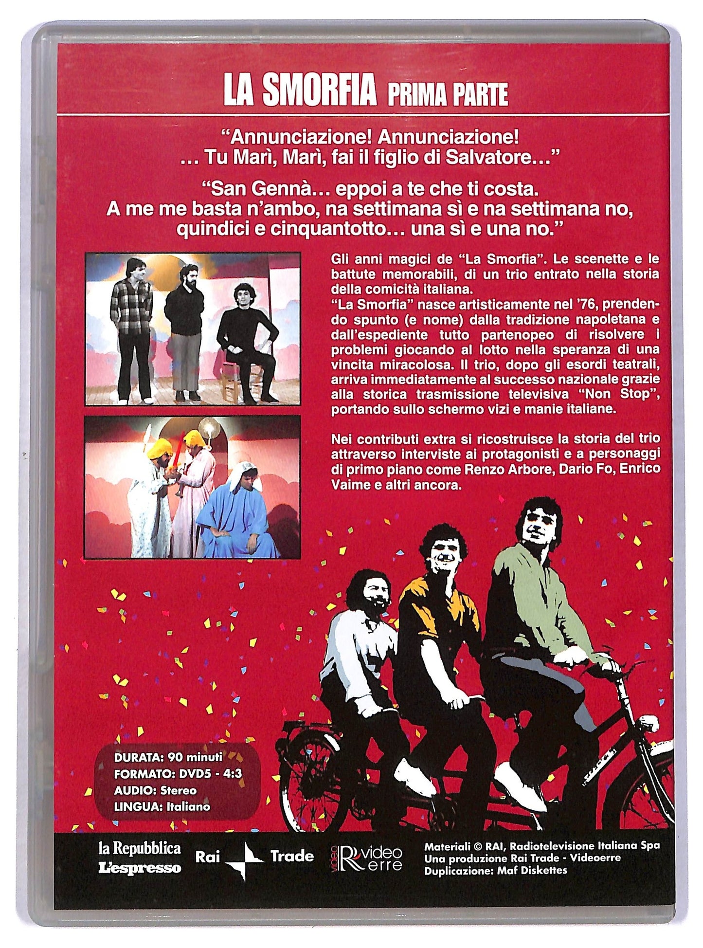 EBOND La smorfia Prima parte DVD D784222