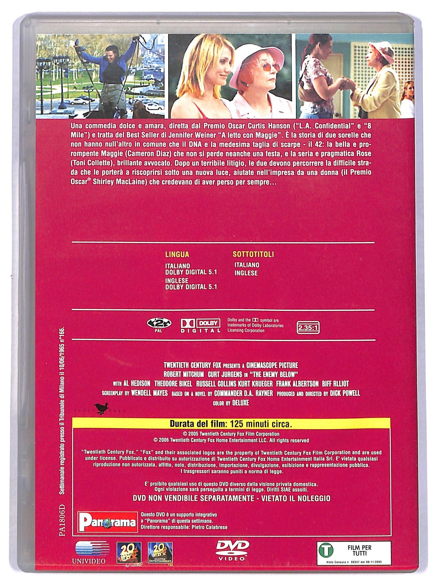 EBOND In Her Shoes Se fossi lei EDITORIALE DVD D784228