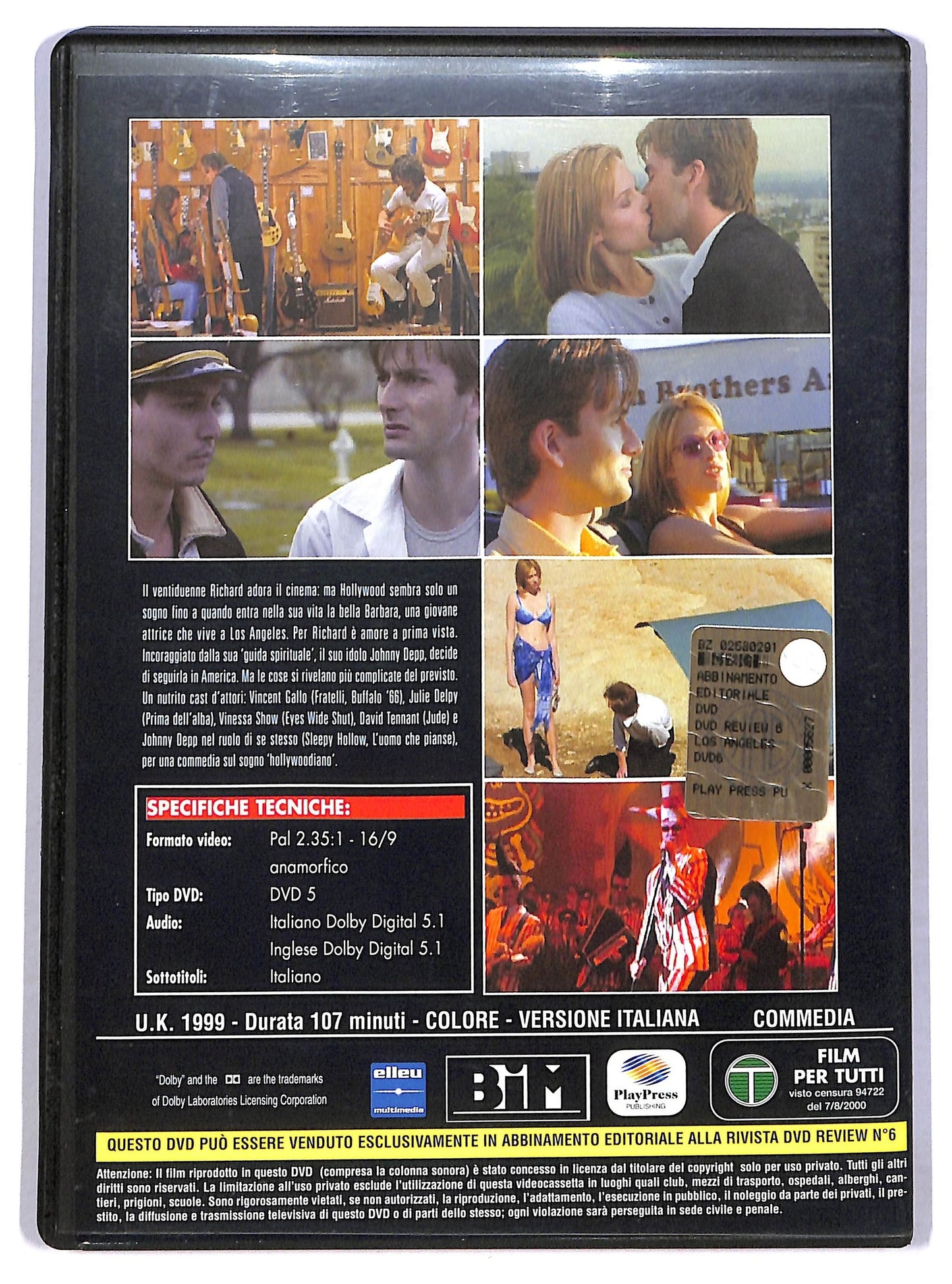 EBOND Los Angeles senza meta EDITORIALE DVD D784248