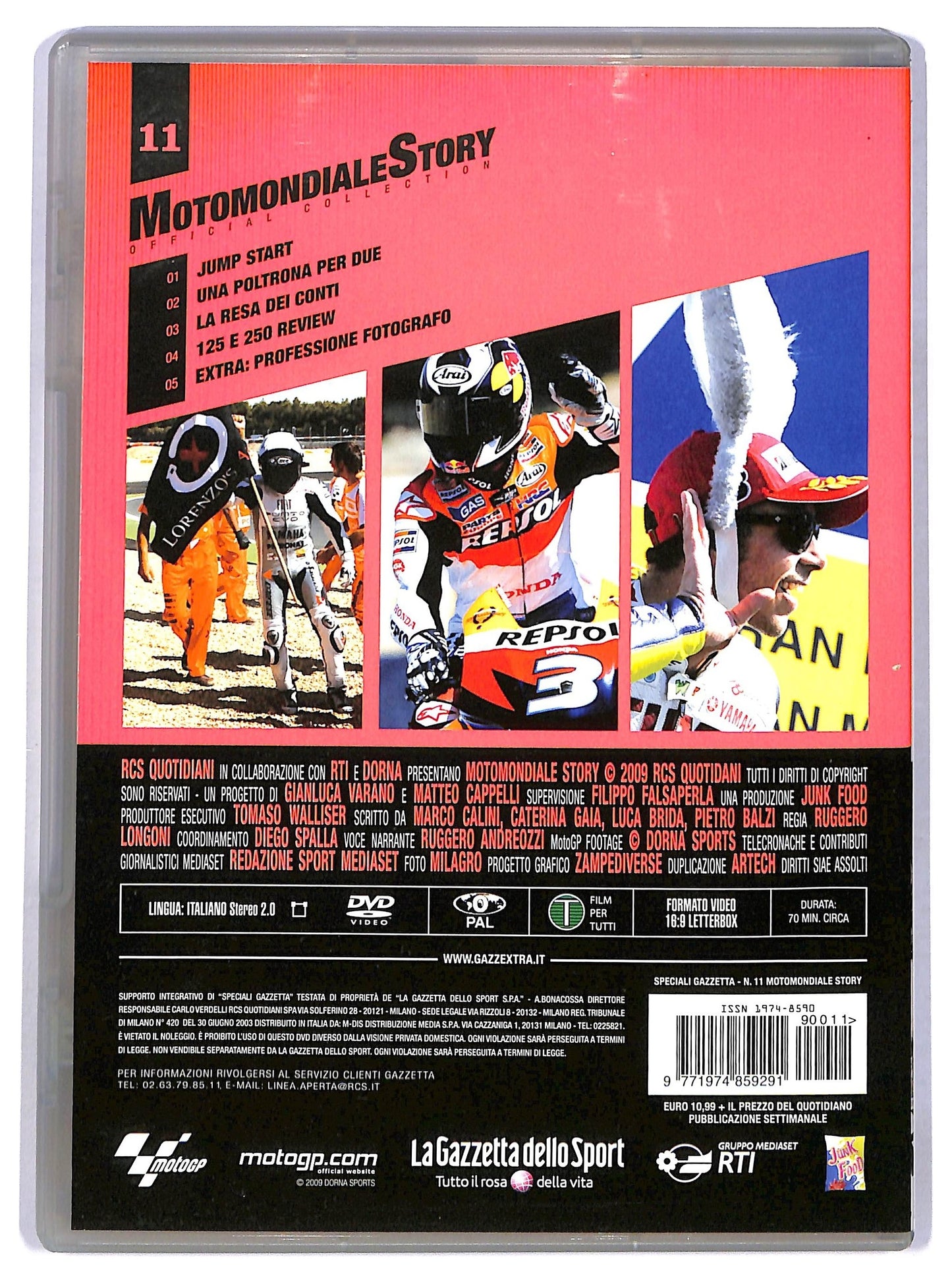 EBOND La prova del 9 - motomondiale story EDITORIALE DVD D784317
