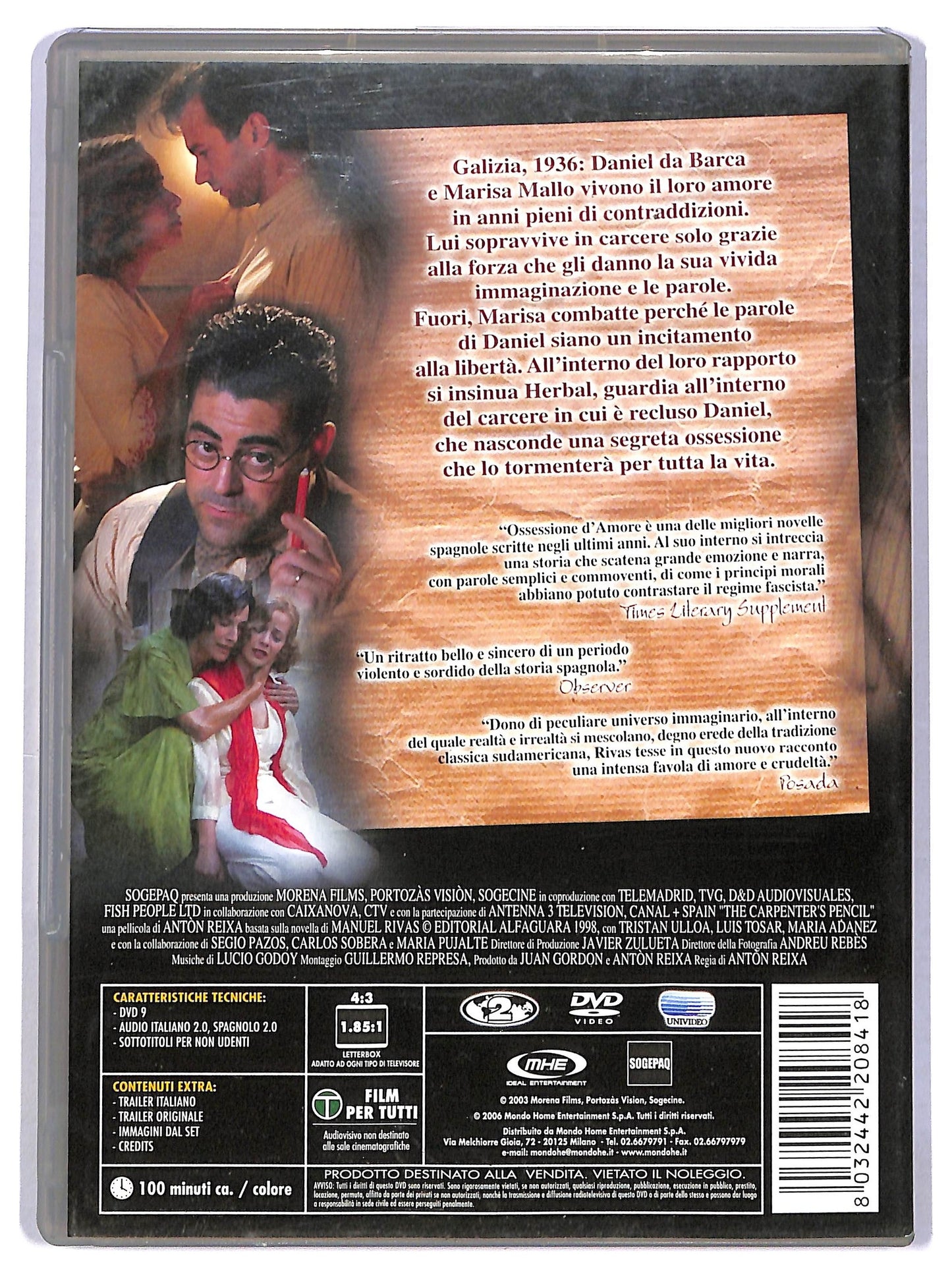 EBOND Ossessione d'amore DVD D784342