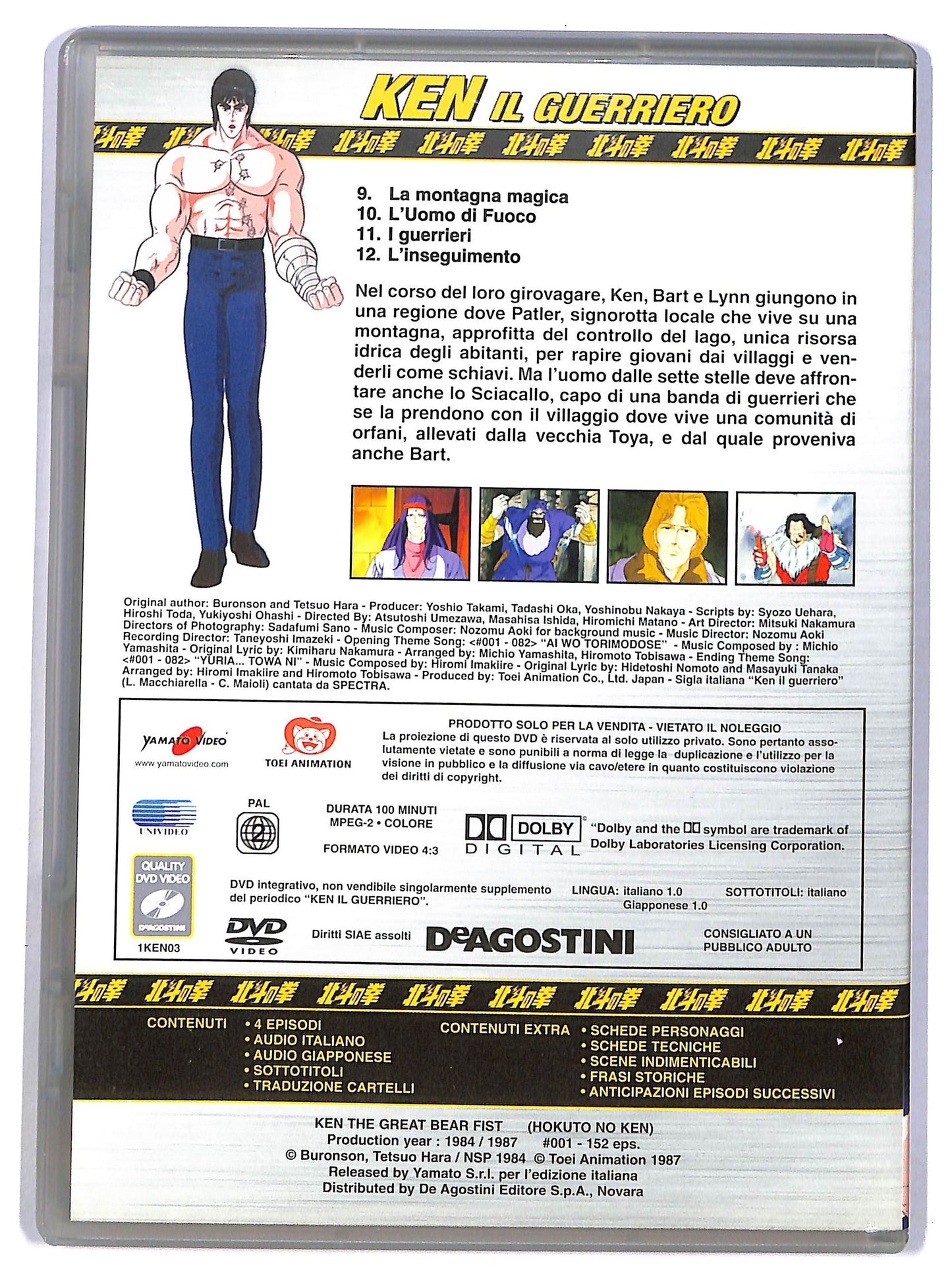 EBOND ken il guerriero volume 3 EDITORIALE DVD D784360