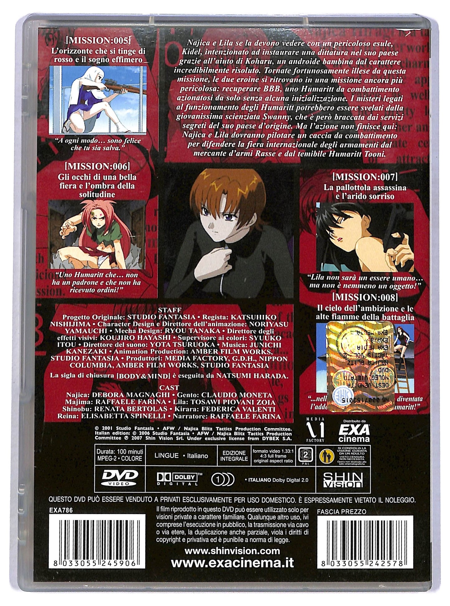 EBOND Najica Blitz tactics Vol 02 DVD EDITORIALE D784425