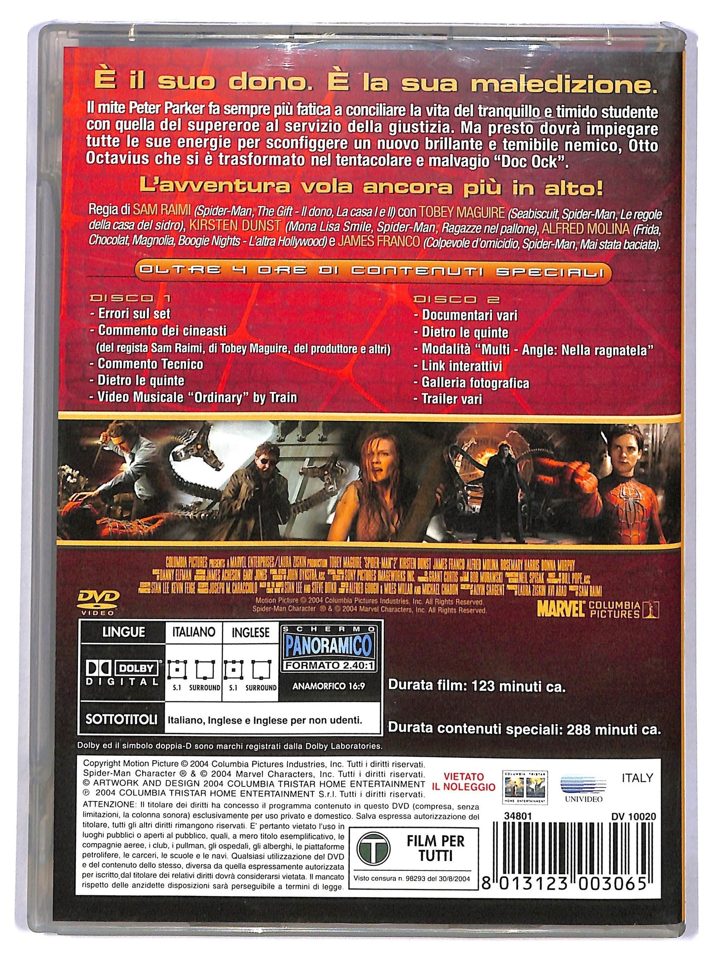 EBOND Spider-Man 2 (2 dischi) DVD D784426