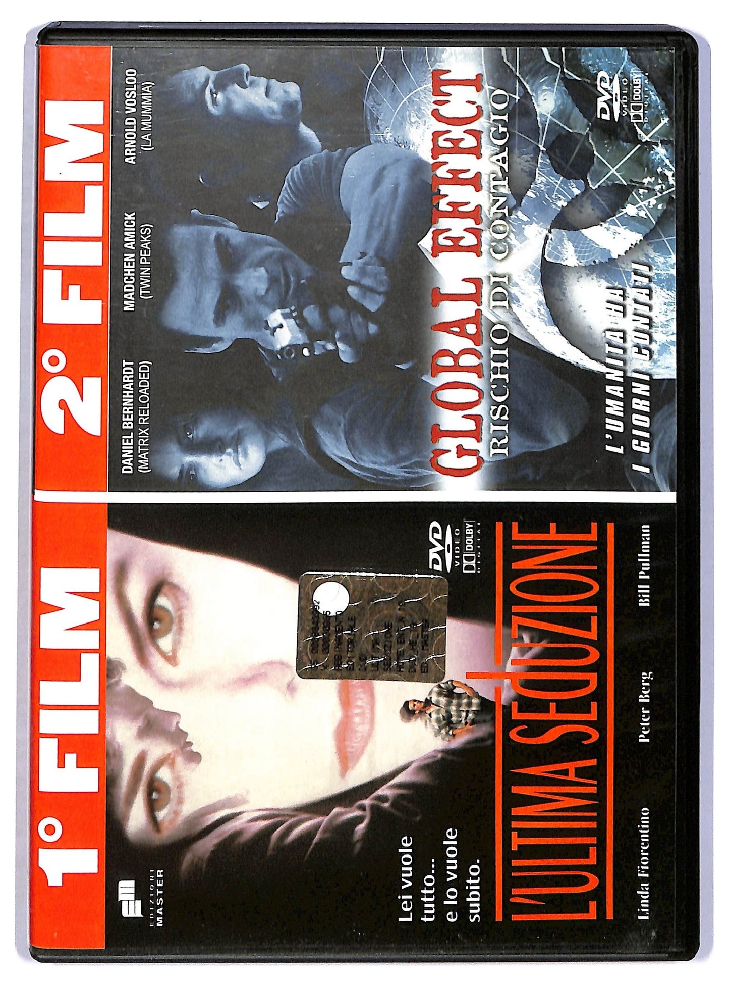 EBOND L'ultima seduzione + Global effect EDITORIALE DVD D784437