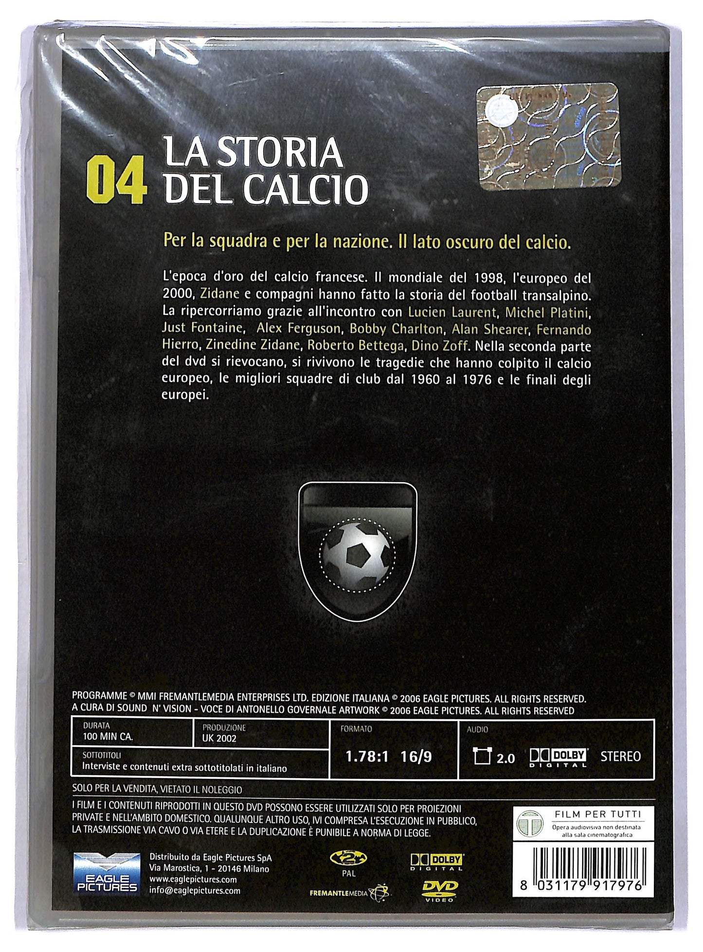 EBOND La storia del calcio - Volume 4 DVD D784459