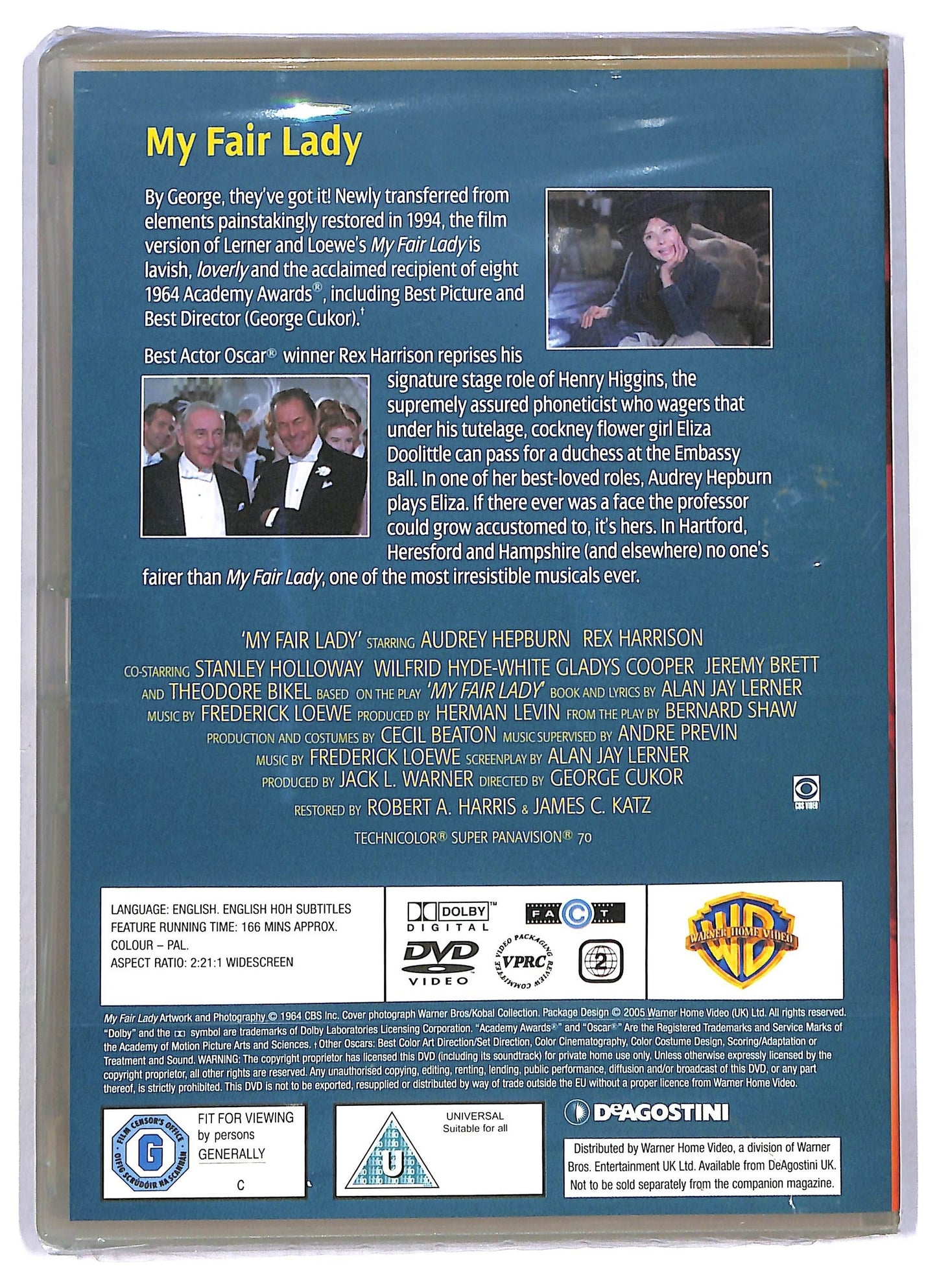 EBOND My Fair Lady EDITORIALE DVD D784462