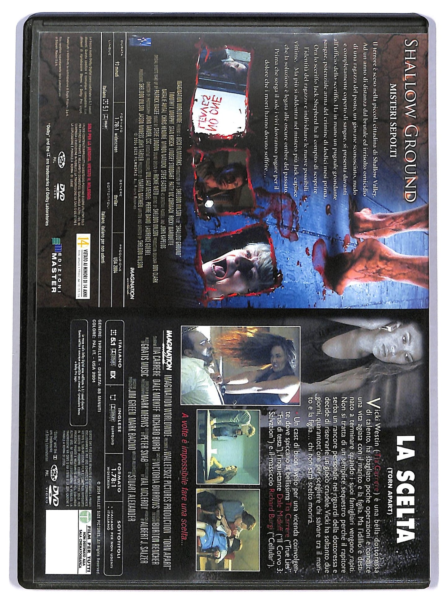 EBOND La scelta + Shallow Ground (Combo) EDITORIALE DVD D784534