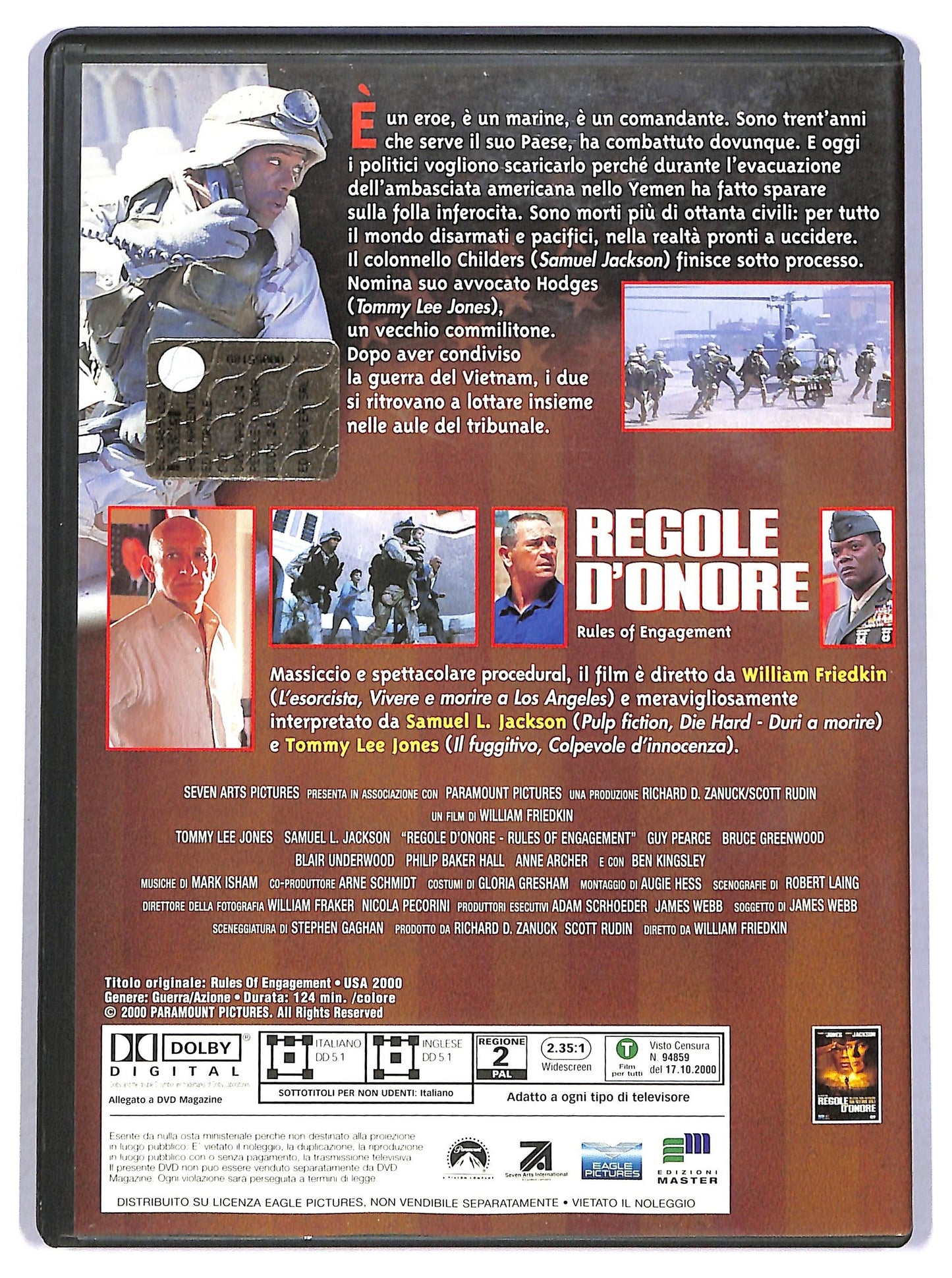 EBOND Regole d'onore EDITORIALE DVD D784537