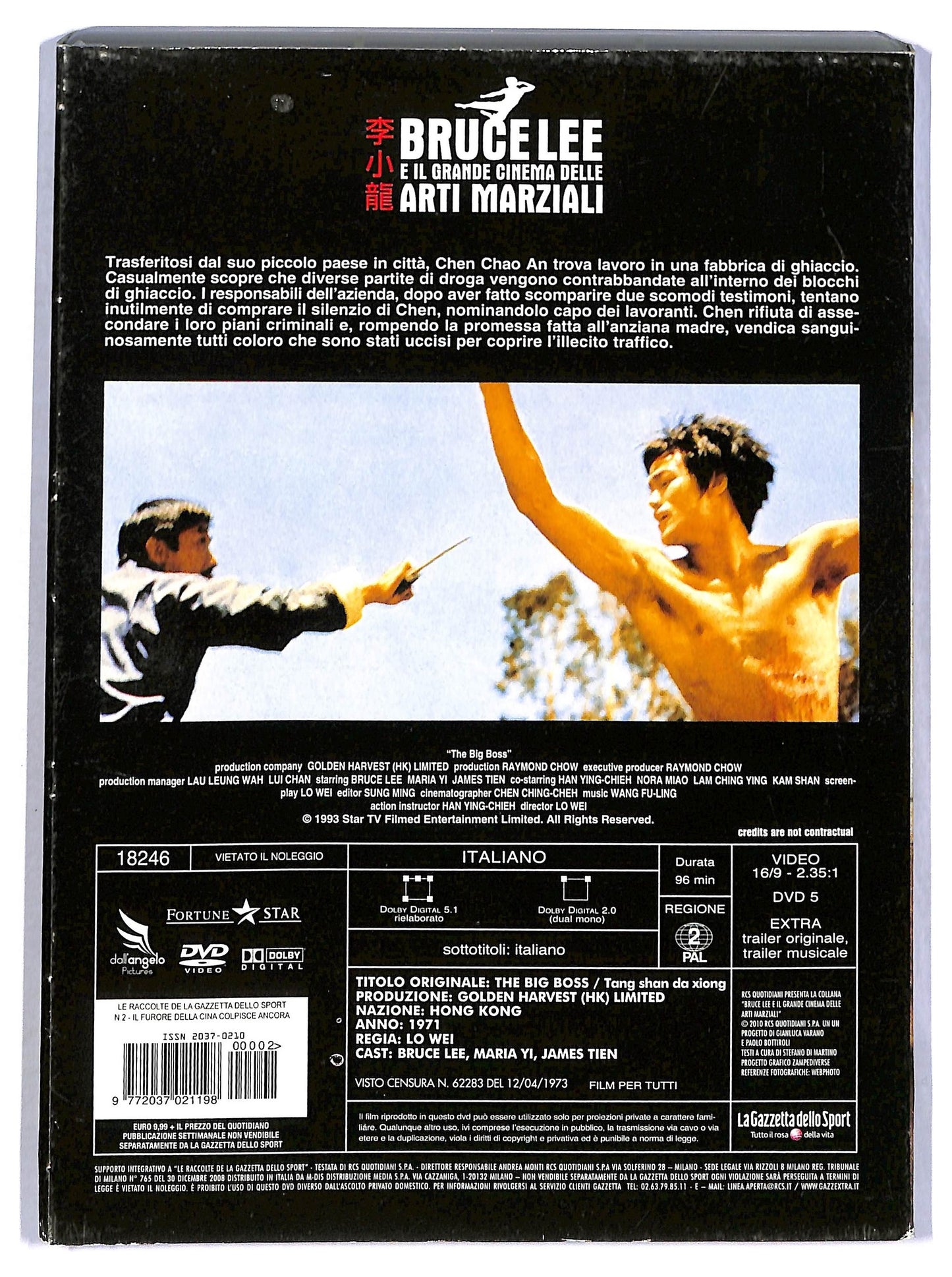 EBOND Il furore della cina colpisce ancora vol 2 DVD EDITORIALE D784547