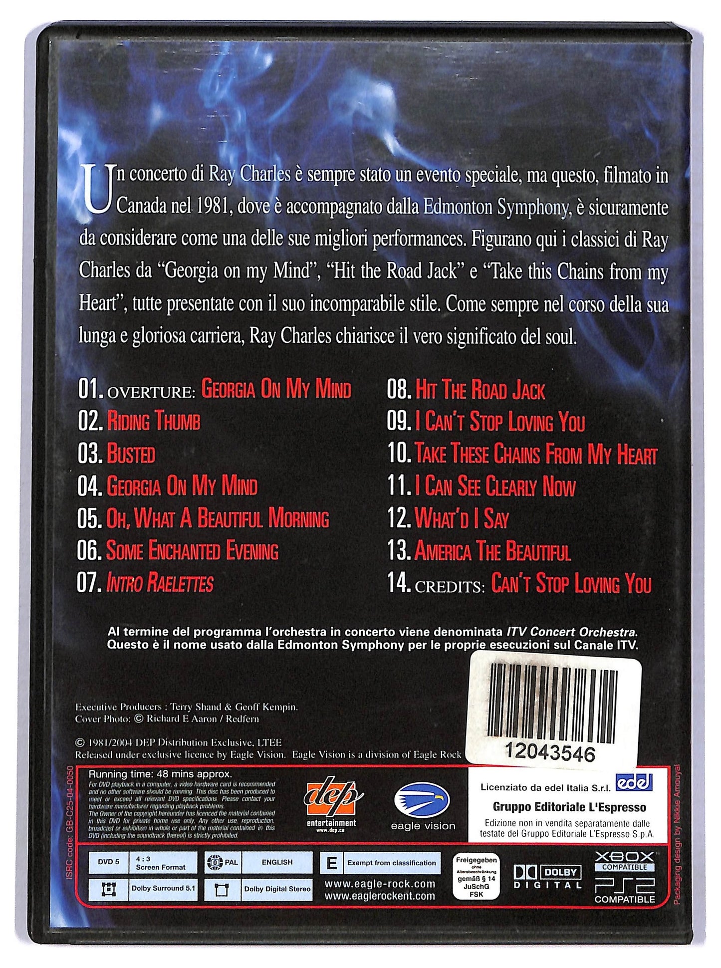 EBOND Charles - In concert with the edmonton symphony EDITORIALE DVD D784552