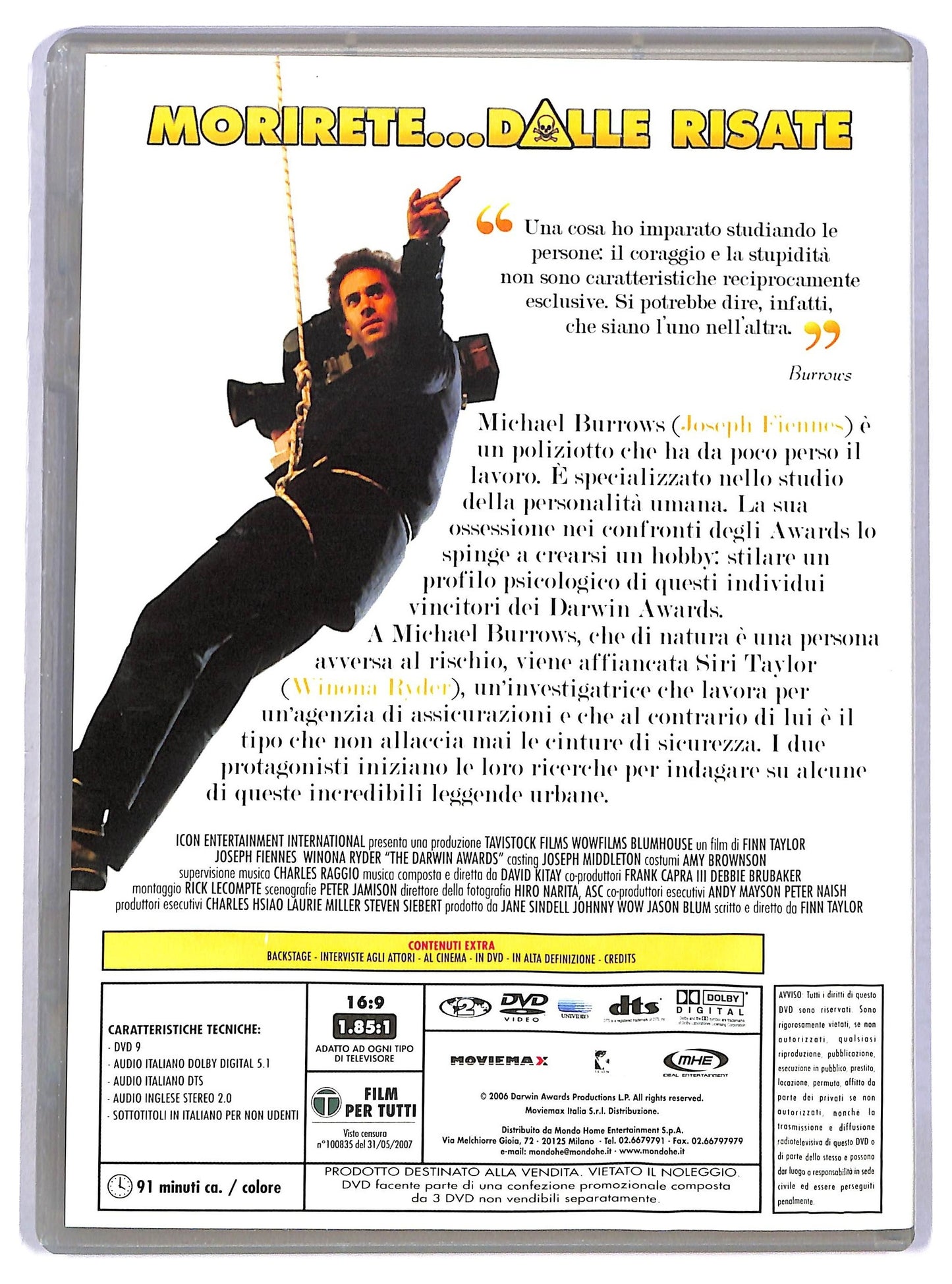 EBOND The Darwin Awards EDITORIALE DVD D784554