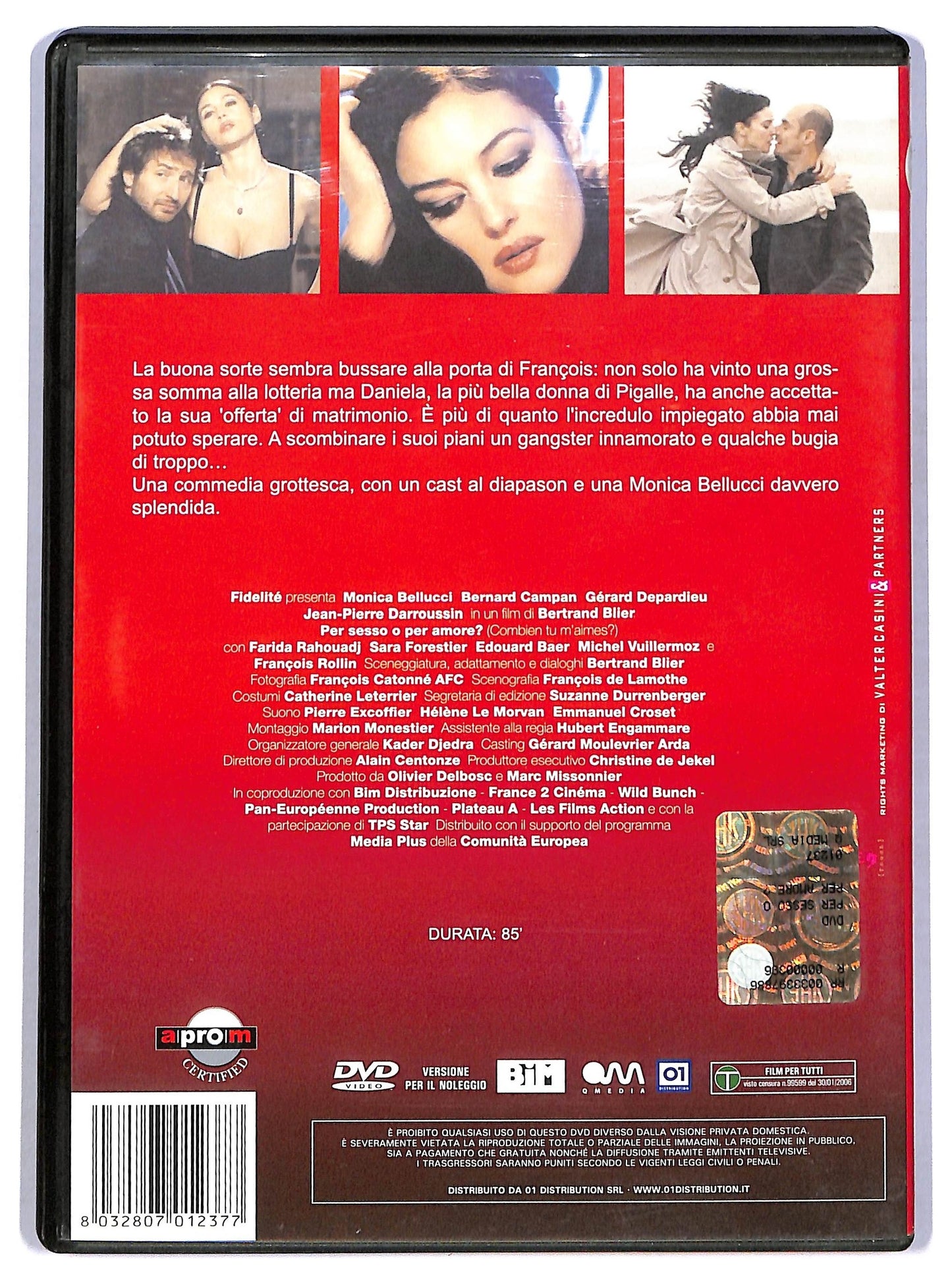 EBOND Per sesso o per amore? DVD D784625