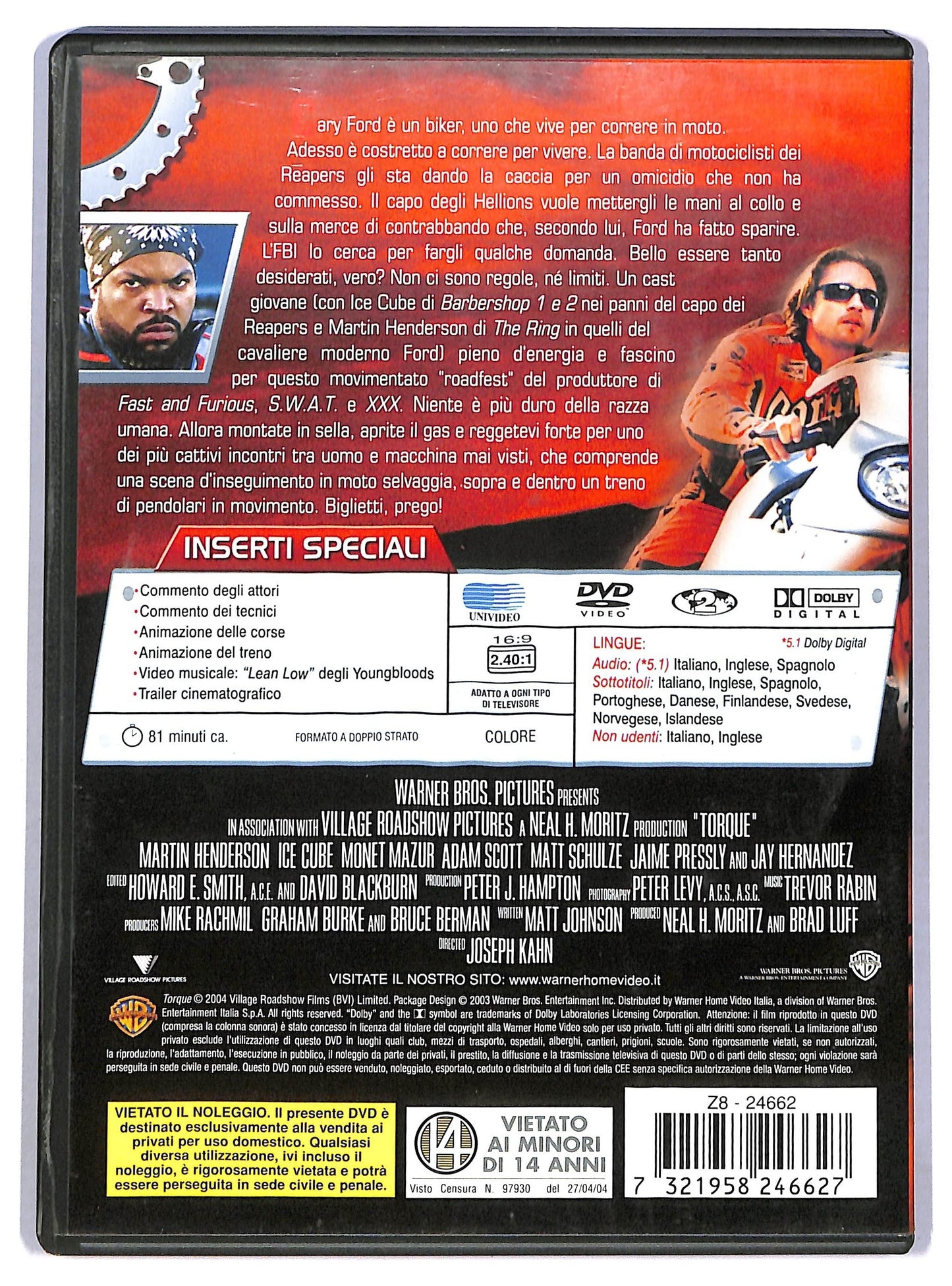EBOND Torque - Circuiti di fuoco DVD D784635