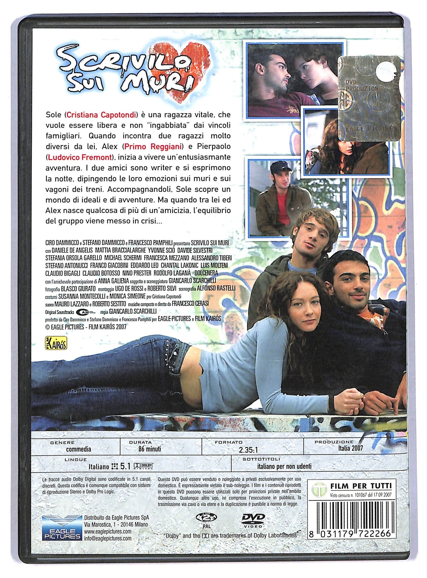 EBOND Scrivilo sui Muri DVD D784648