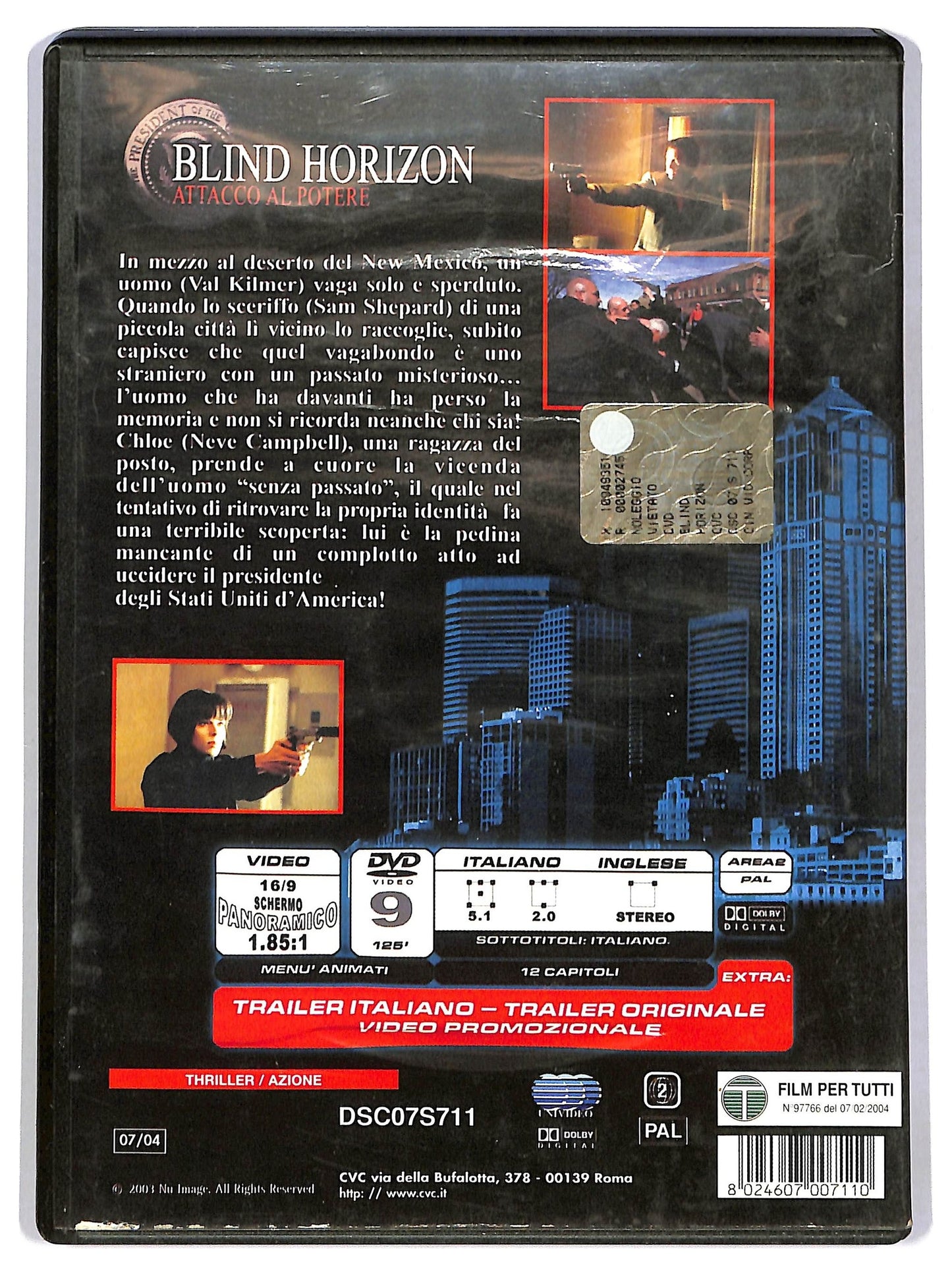 EBOND Blind Horizon - Attacco Al Potere DVD D784739