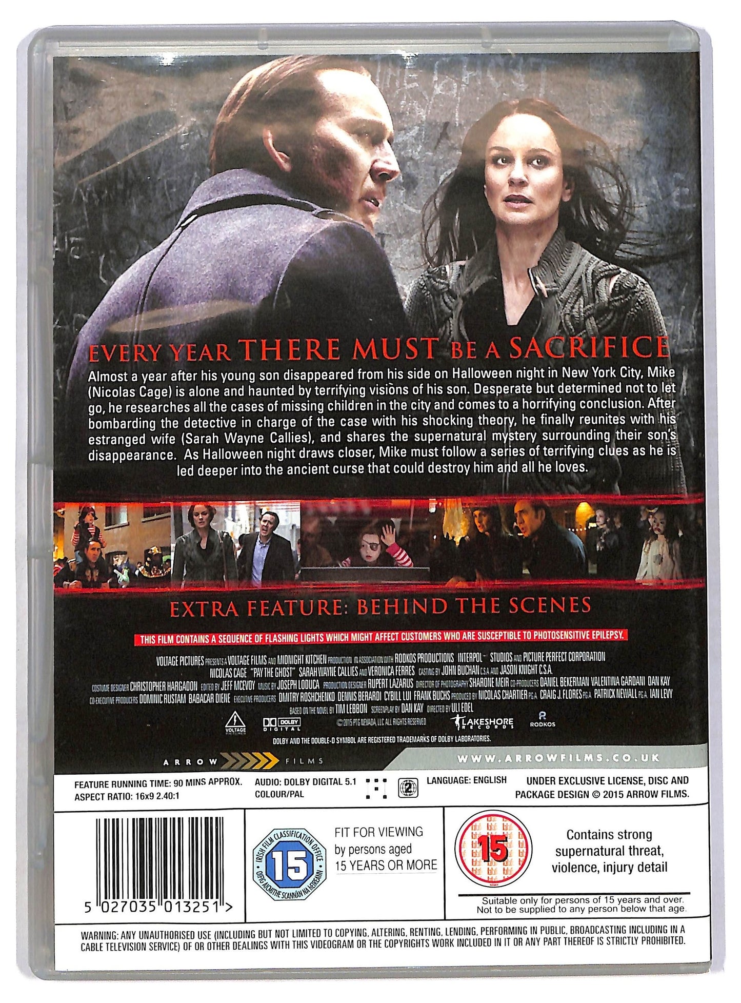 EBOND Pay the ghost edizione UK DVD D784740