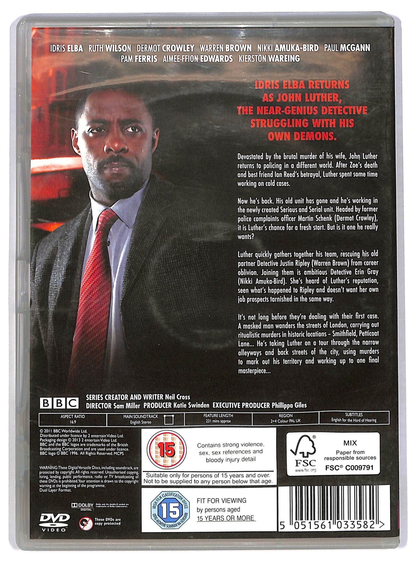 EBOND Luther Series 2 edizione UK DVD D784751