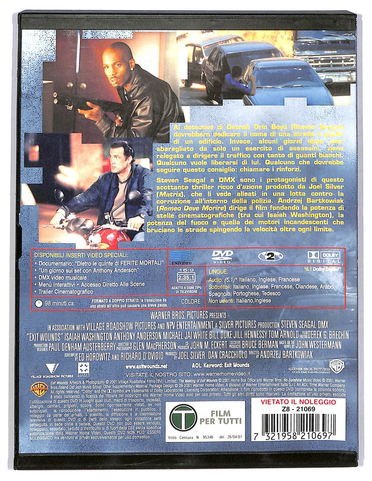EBOND Ferite Mortali DVD Snapper D784762