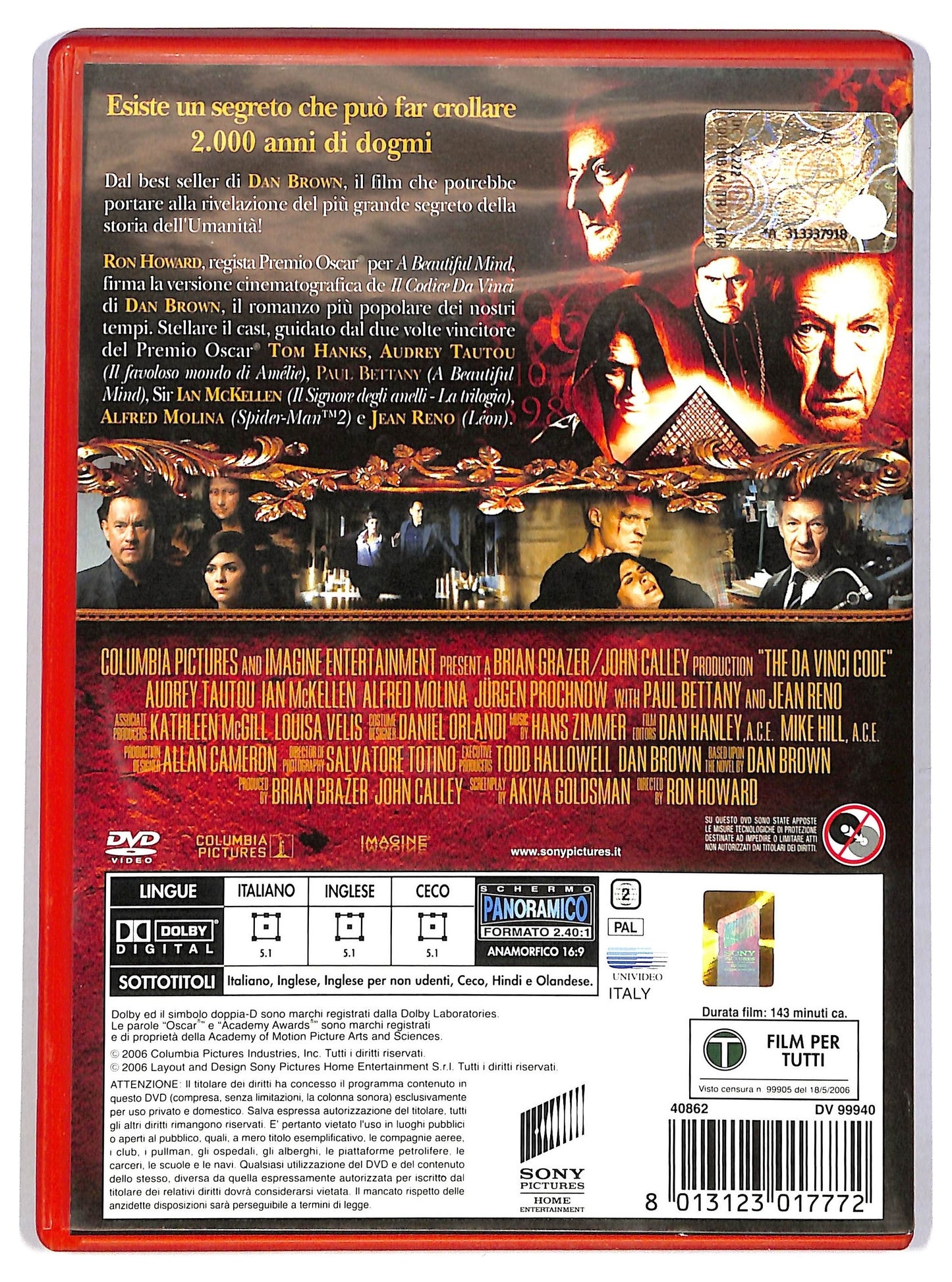 EBOND Il codice Da Vinci NOLEGGIO DVD D784821