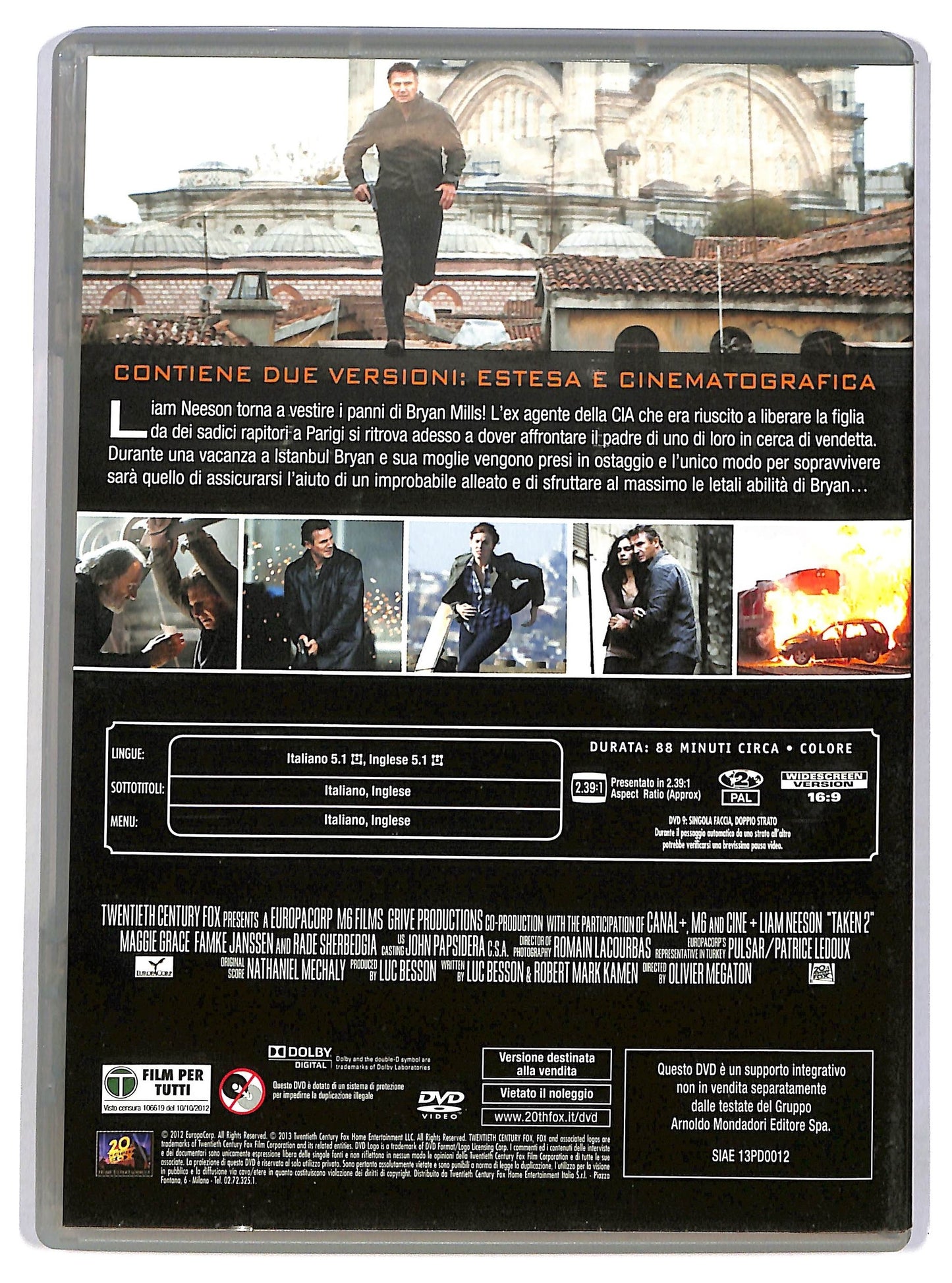 EBOND Taken La Vedetta DVD Editoriale D784835