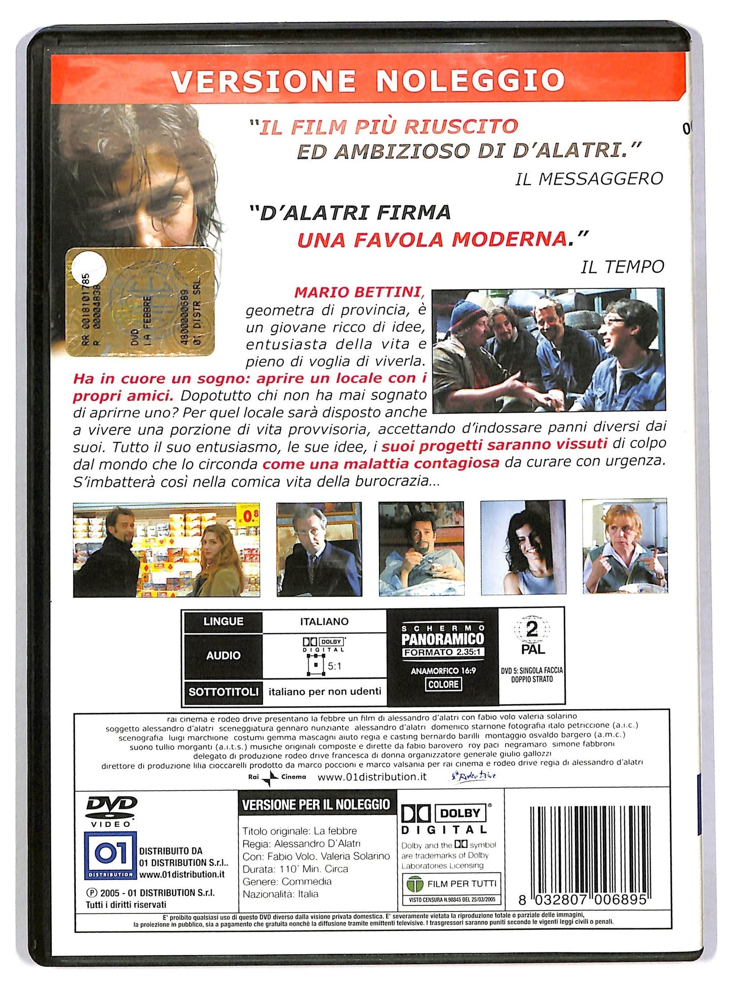 EBOND la febbre NOLEGGIO DVD D784923