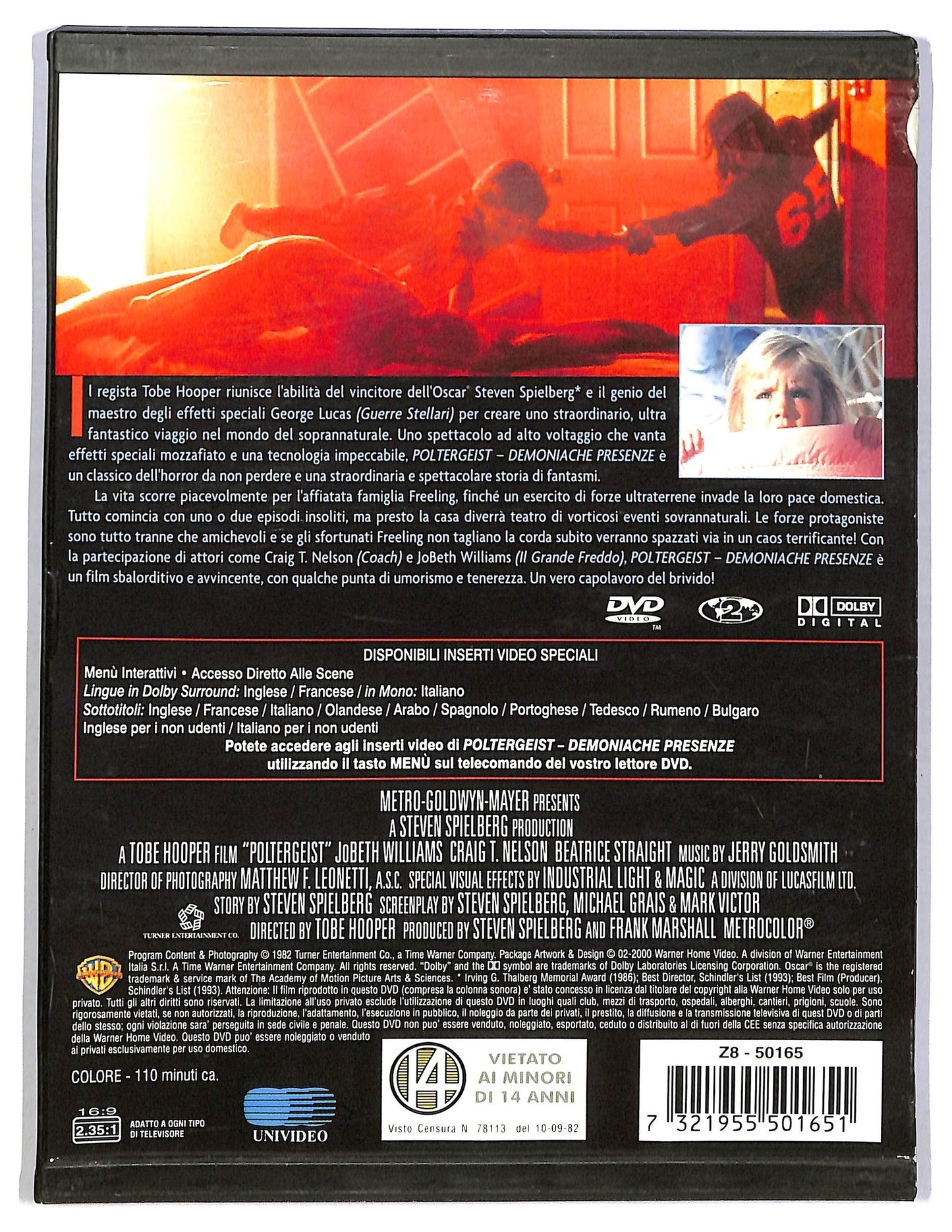 EBOND Poltergeist - Demoniache Presenze SNAPPER DVD D784927