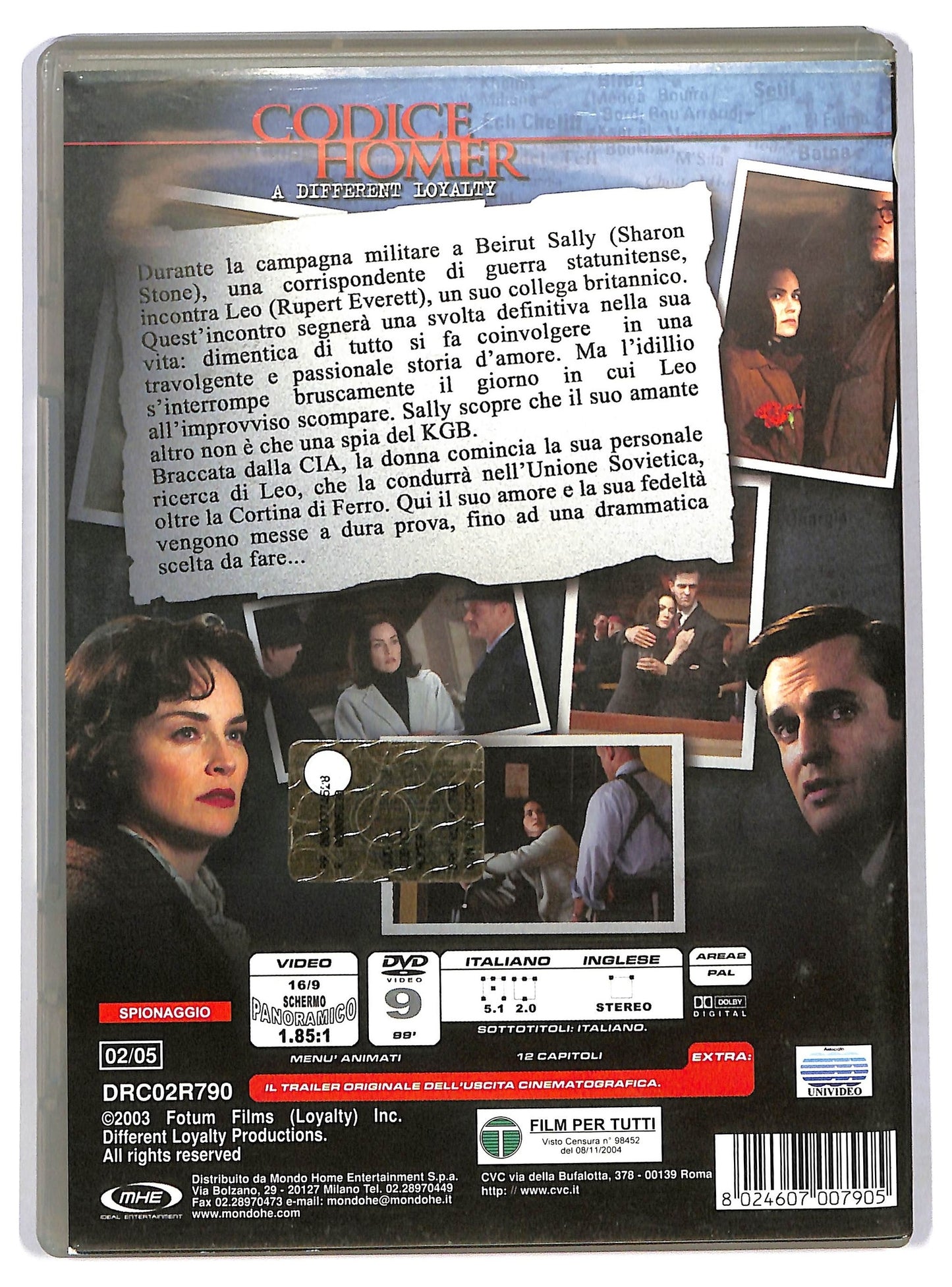 EBOND Codice Homer - A Different Loyalty DVD D784939