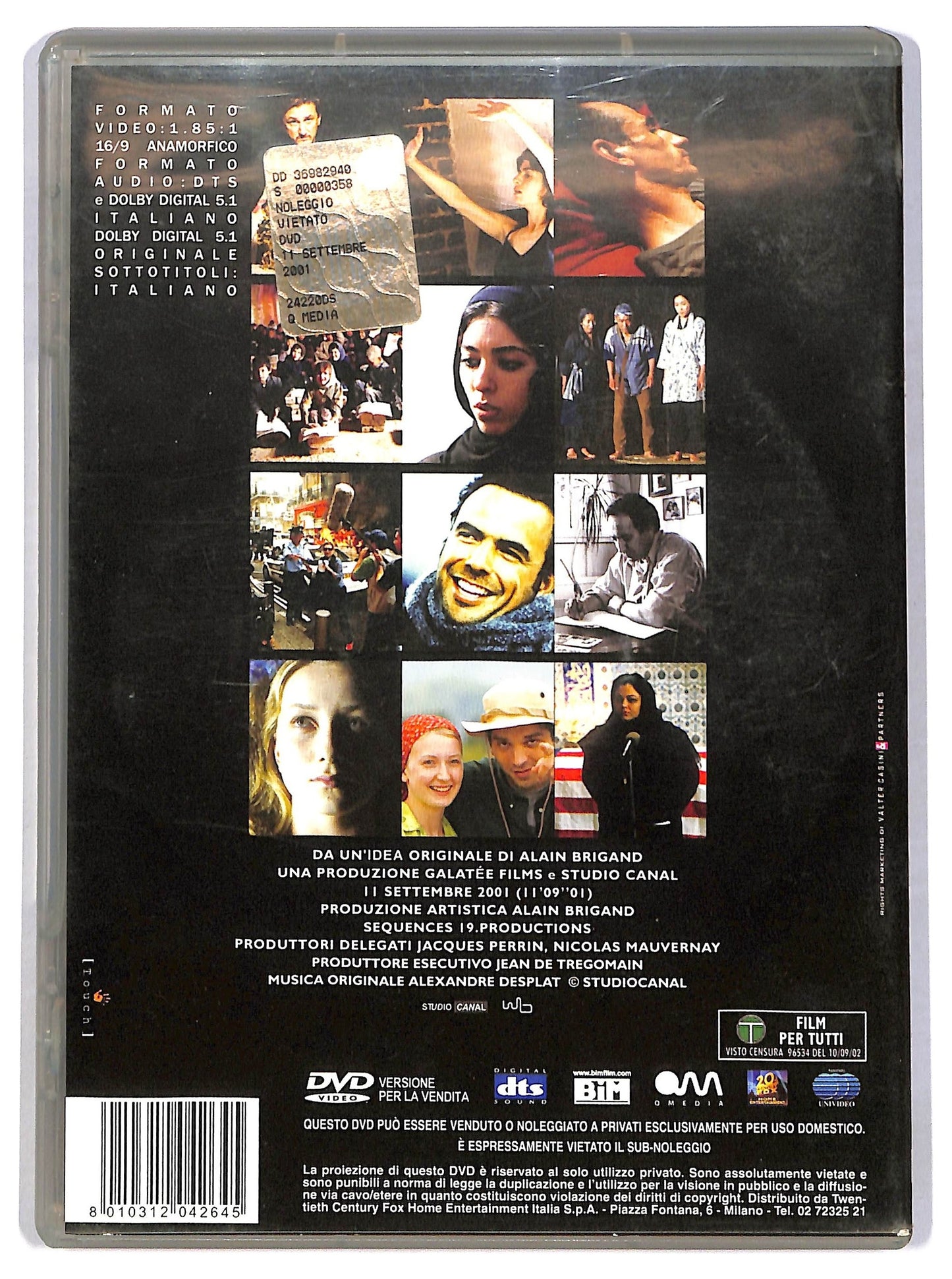EBOND 11 settembre 2001 DVD D784956