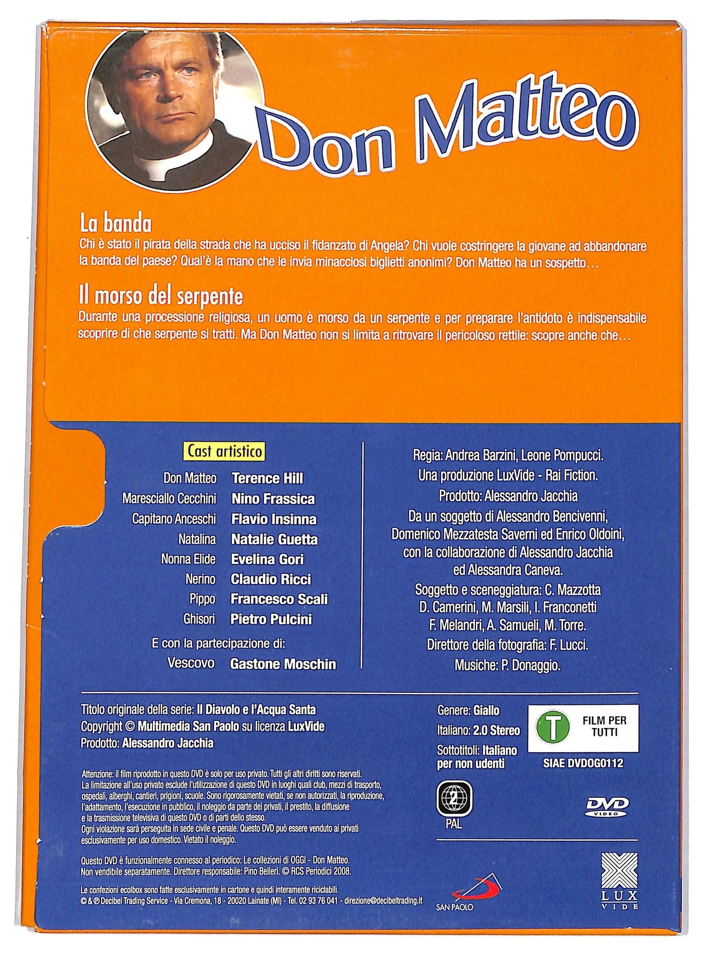 EBOND Don matteo seconda stagione vol 14 - episodi 2 EDITORIALE DVD D784961
