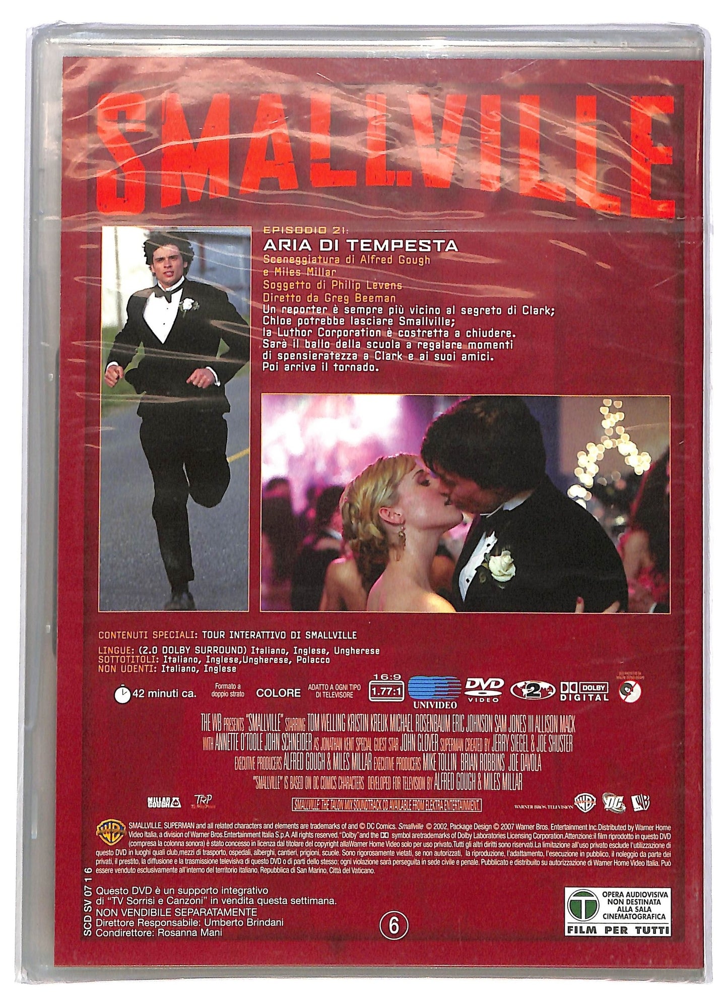 EBOND Smallville stagione 01 disco 6 EDITORIALE DVD D785025