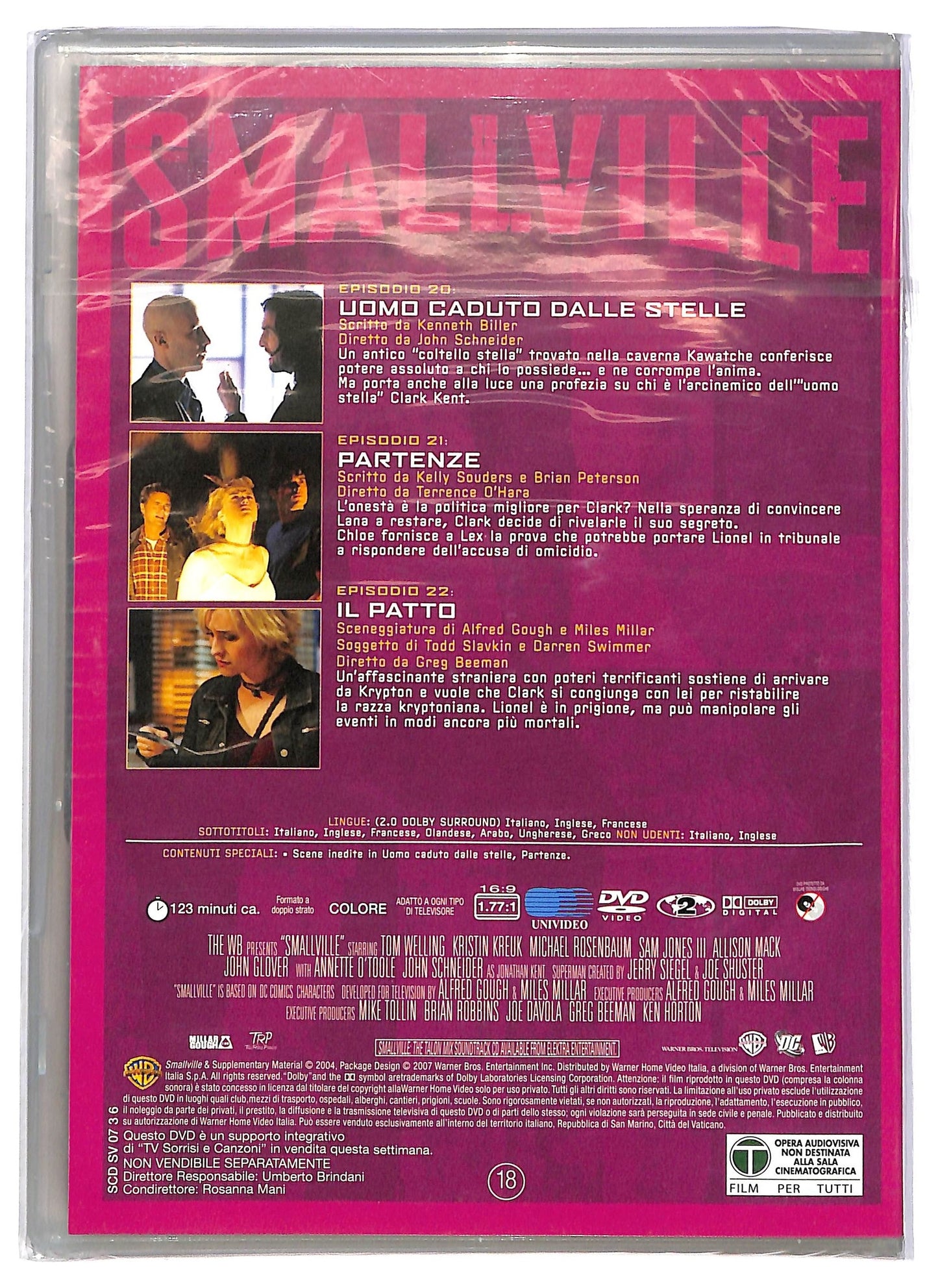EBOND Smallville stagione 3 disco sei EDITORIALE DVD D785028