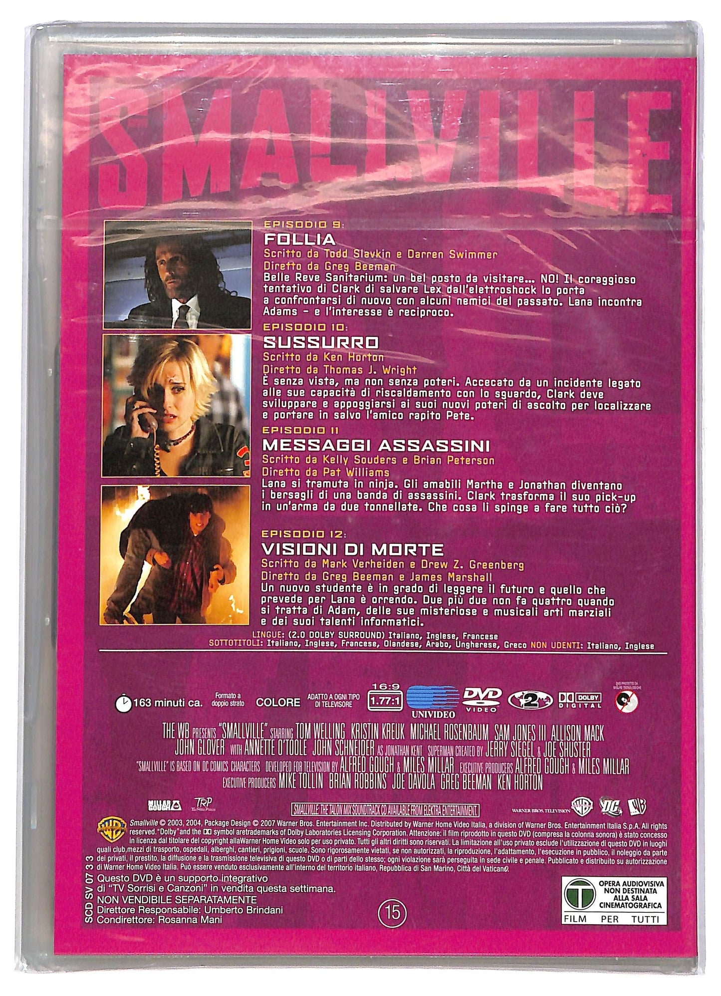 EBOND Smallville stagione 3 disco 3 EDITORIALE DVD D785031
