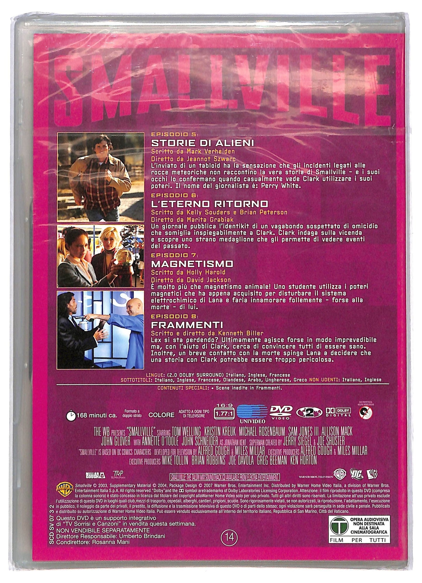 EBOND Smallville stagione 3 disco 2 EDITORIALE DVD D785032