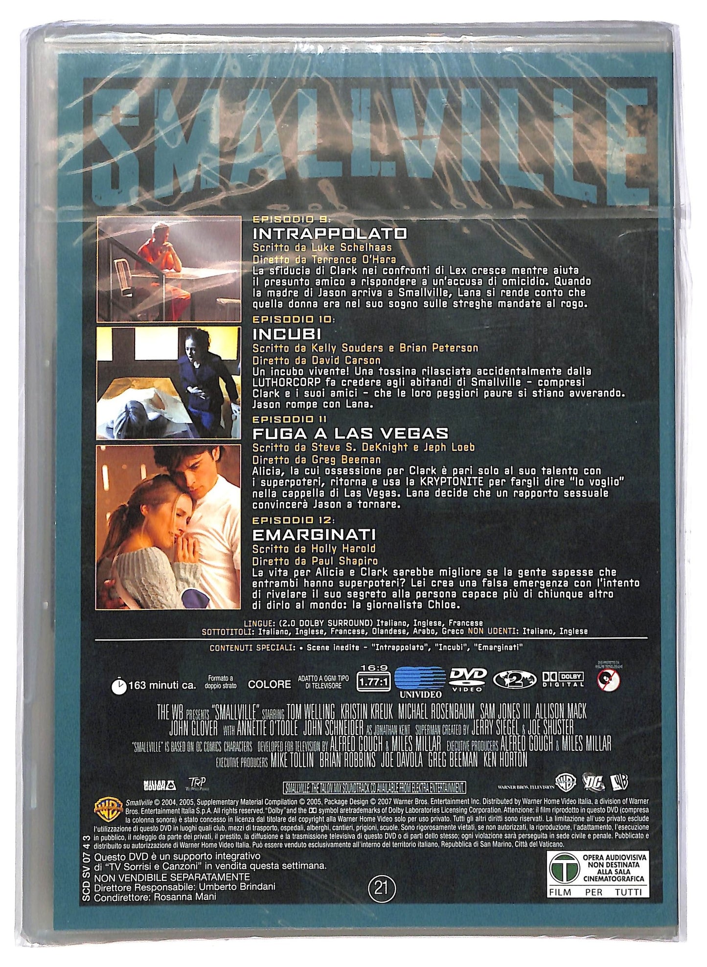 EBOND Smallville Stagione 4 Disco 3 EDITORIALE DVD D785037