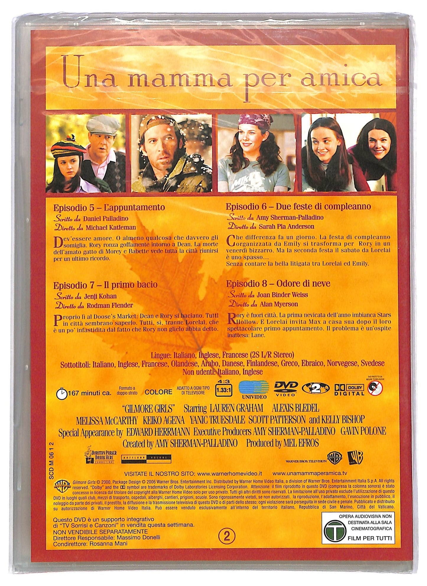 EBOND Una mamma per amica disco 2 stagione 1 EDITORIALE DVD D785039