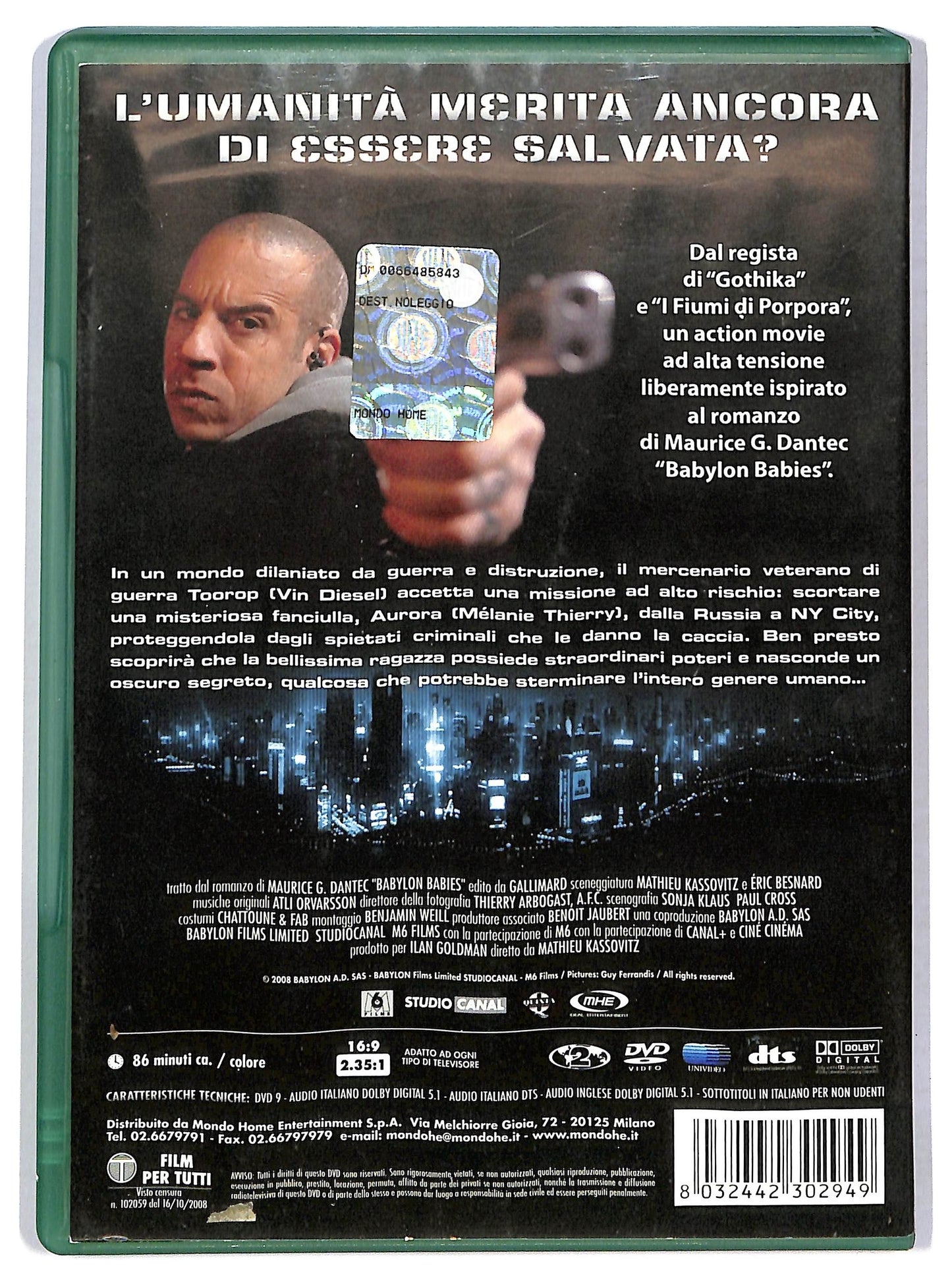 EBOND Babylon A.D. NOLEGGIO DVD D785052