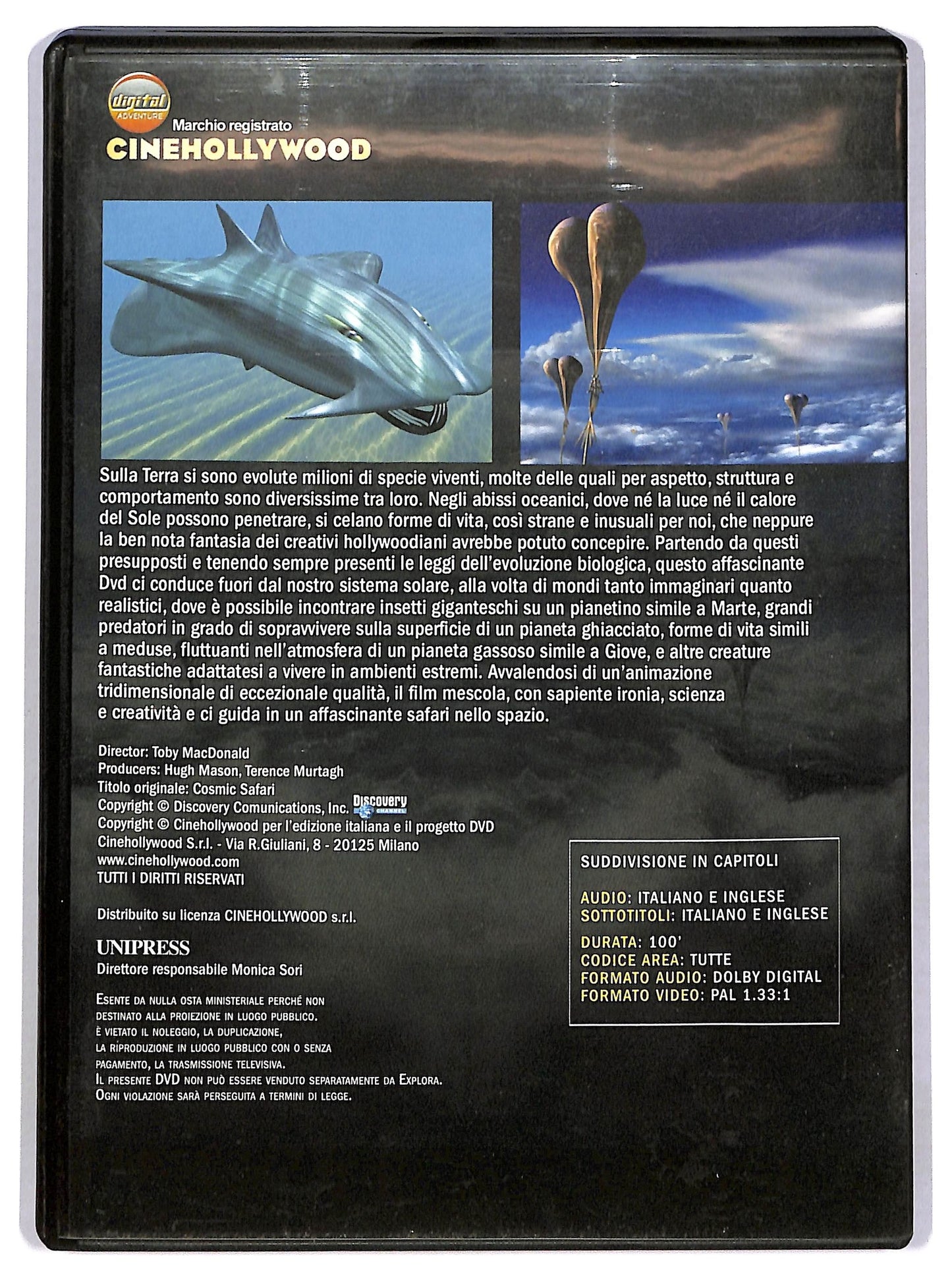 EBOND Le Strane Creature Dello Spazio Vol.6 DVD Editoriale D785059