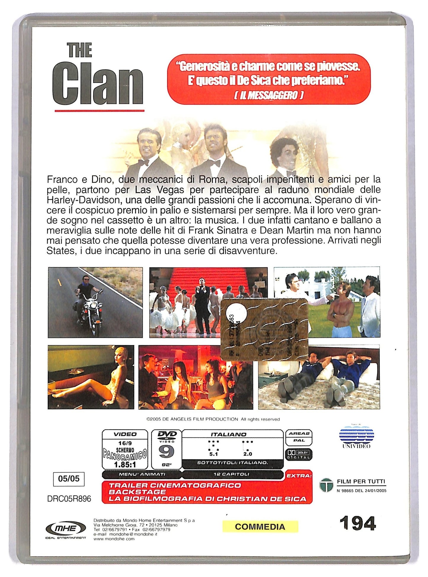 EBOND The clan DVD NOLEGGIO D785107