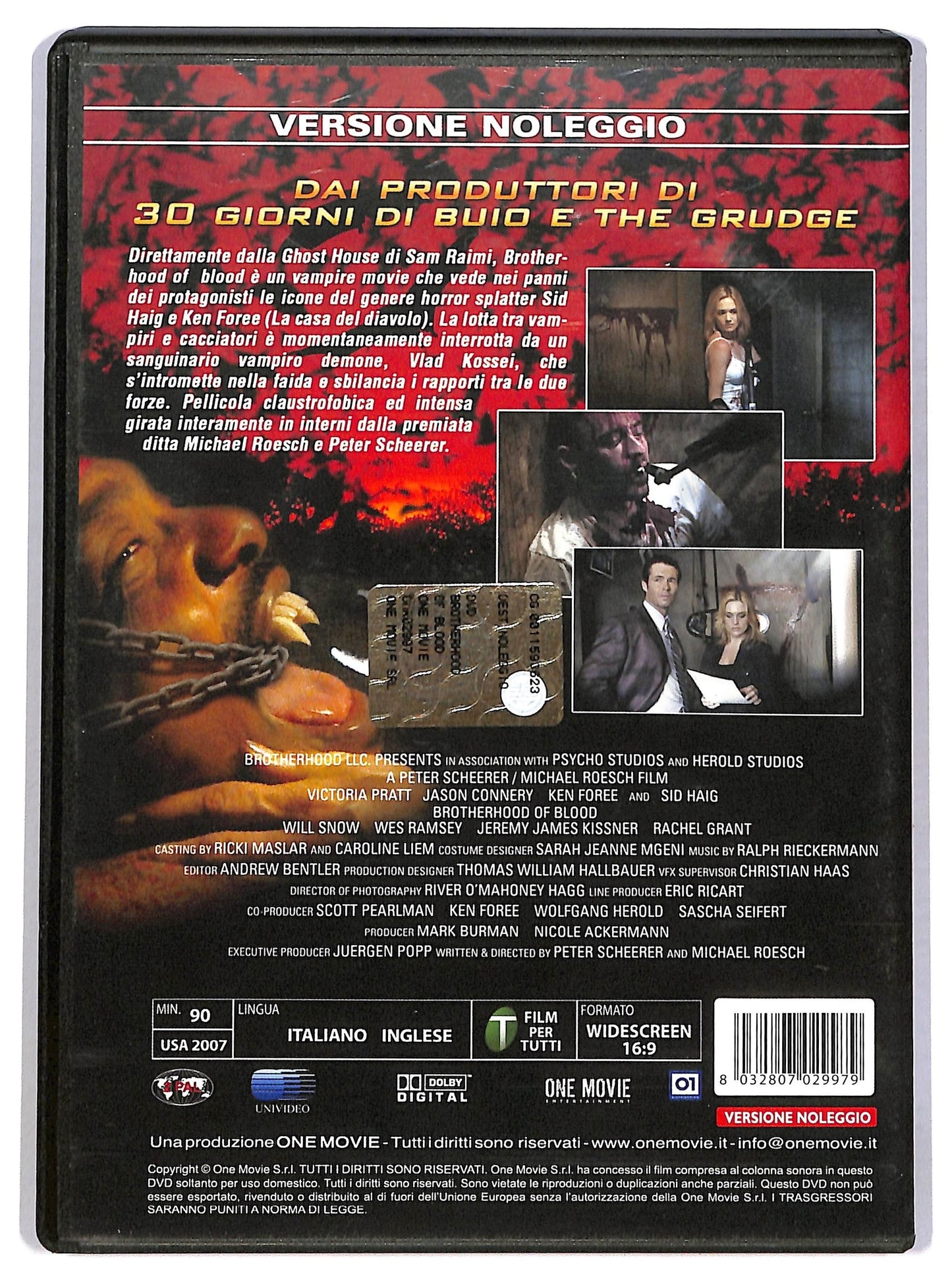 EBOND Brotherhood of Blood DVD NOLEGGIO D785119