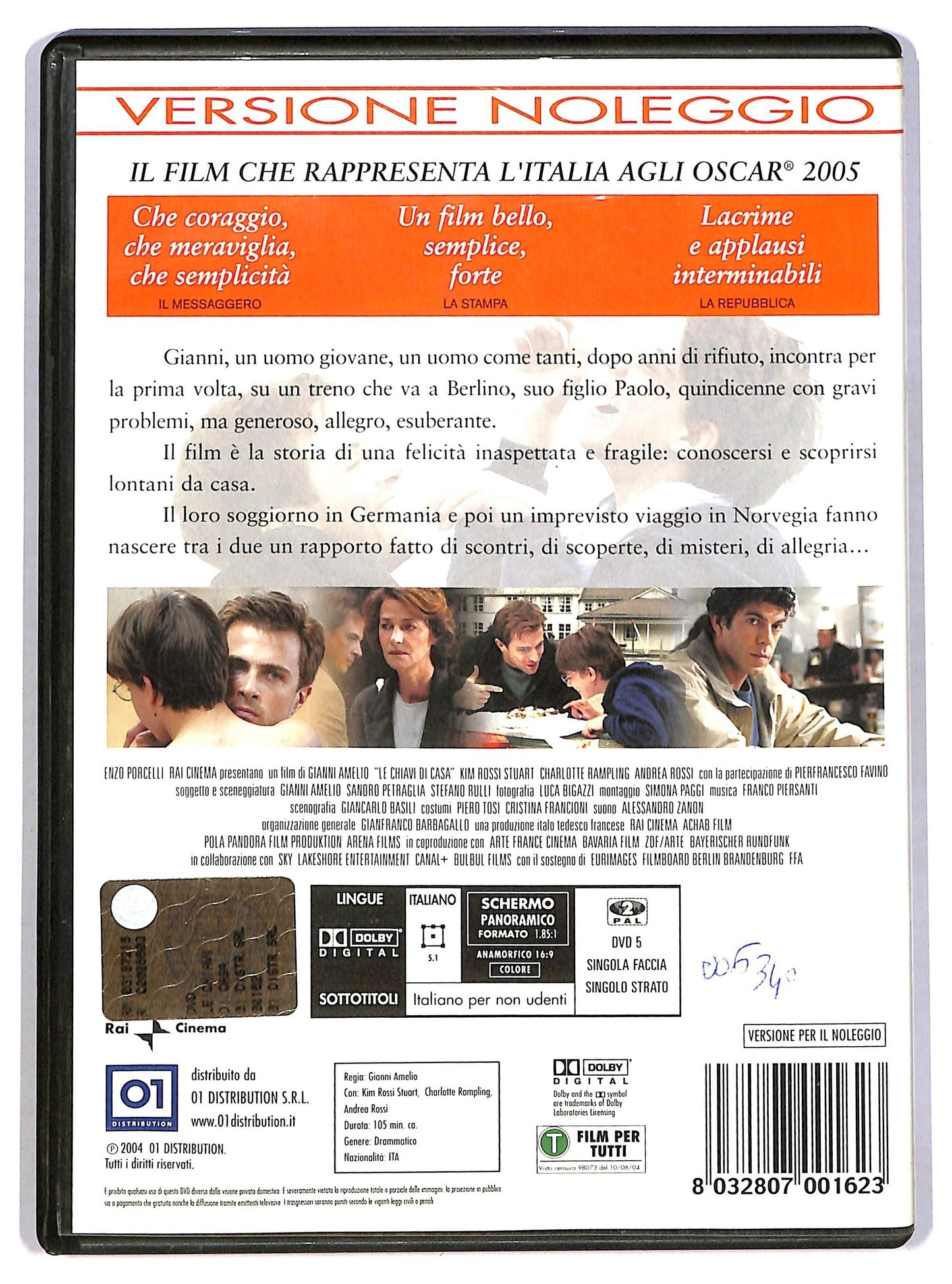 EBOND Le chiavi di casa NOLEGGIO DVD D785120