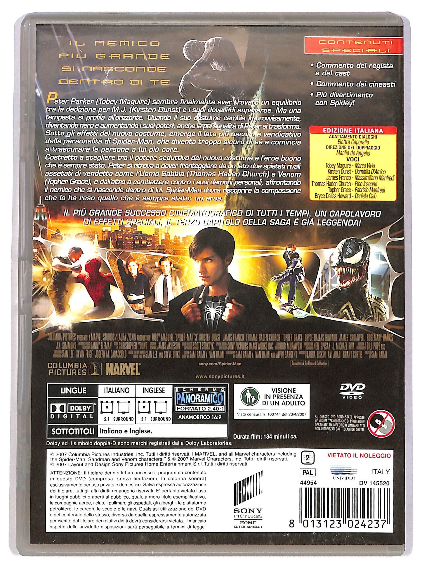EBOND Spider-Man 3 DVD D785141