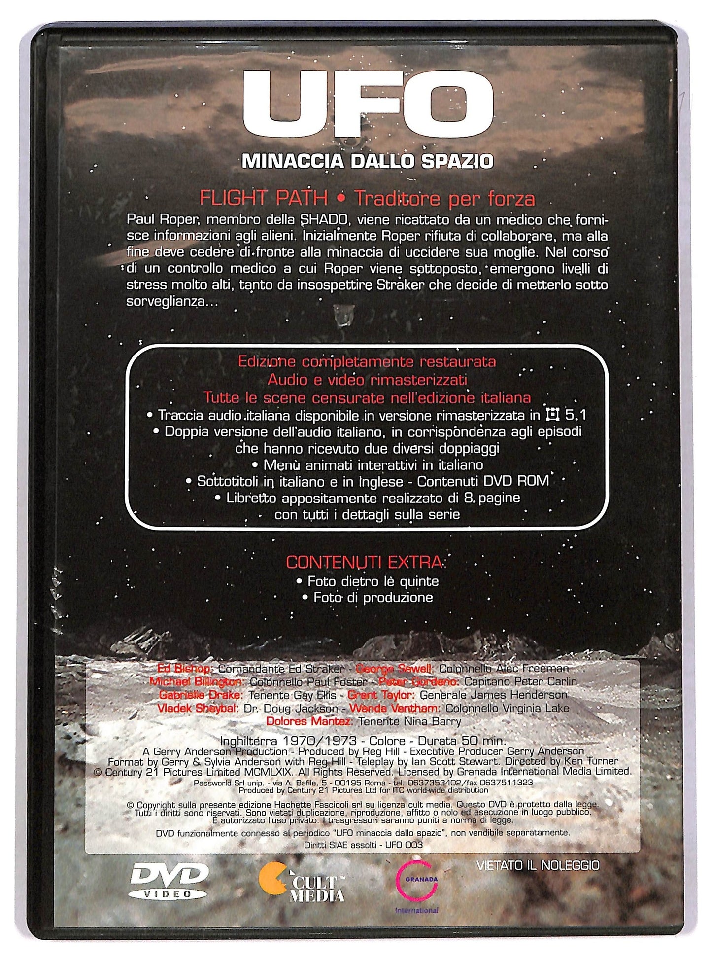EBOND Ufo Minaccia dallo spazio vol.3 EDITORIALE DVD D785232
