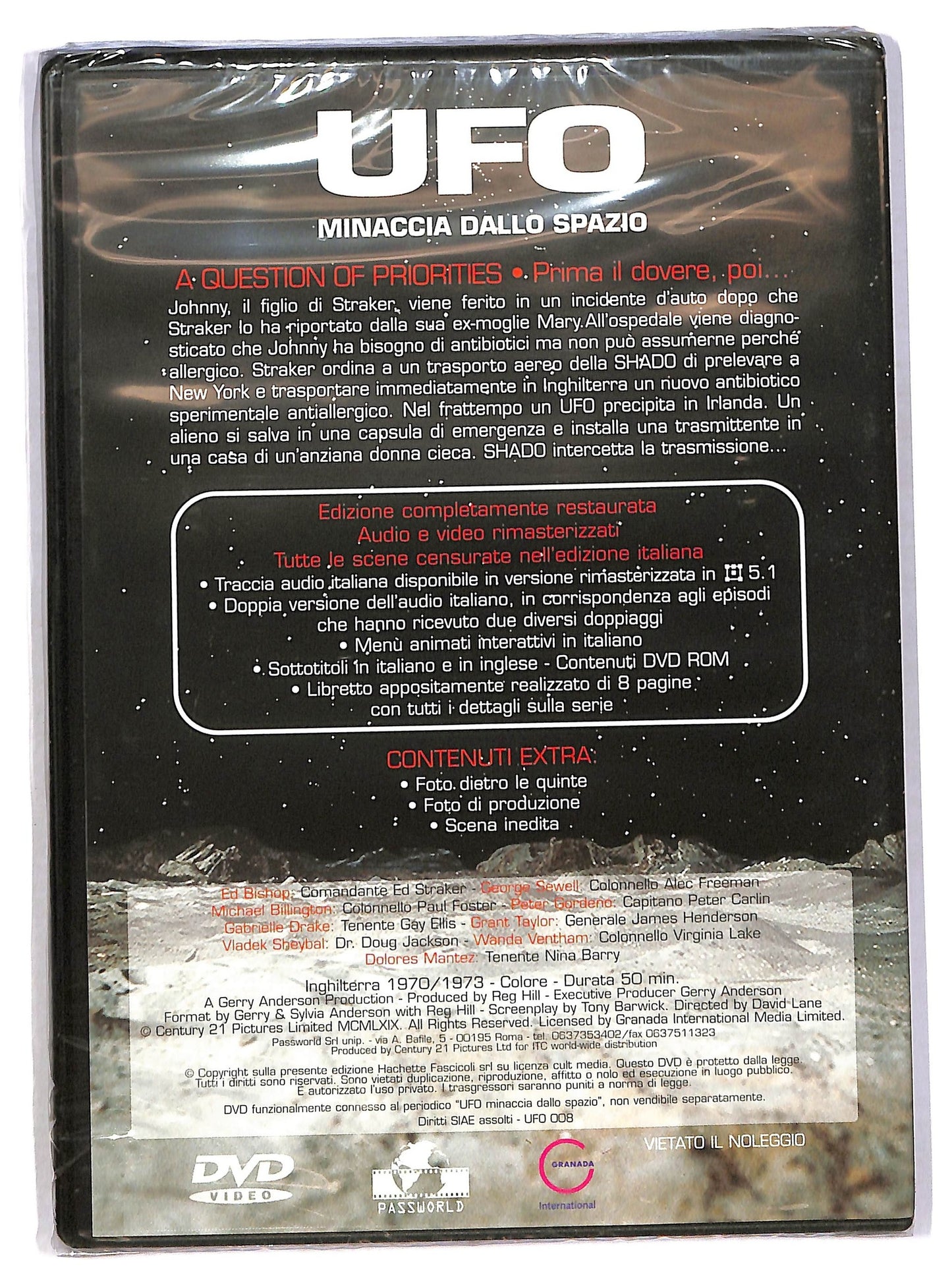 EBOND Ufo minaccia dallo spazio vol.8 EDITORIALE DVD D785237