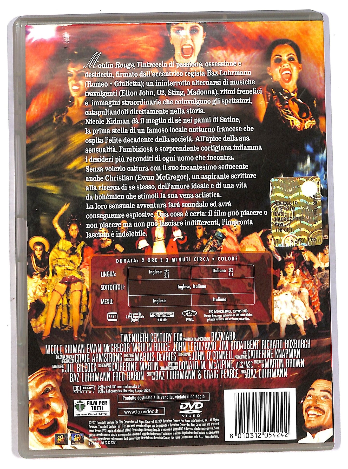 EBOND Moulin rouge DVD D785334