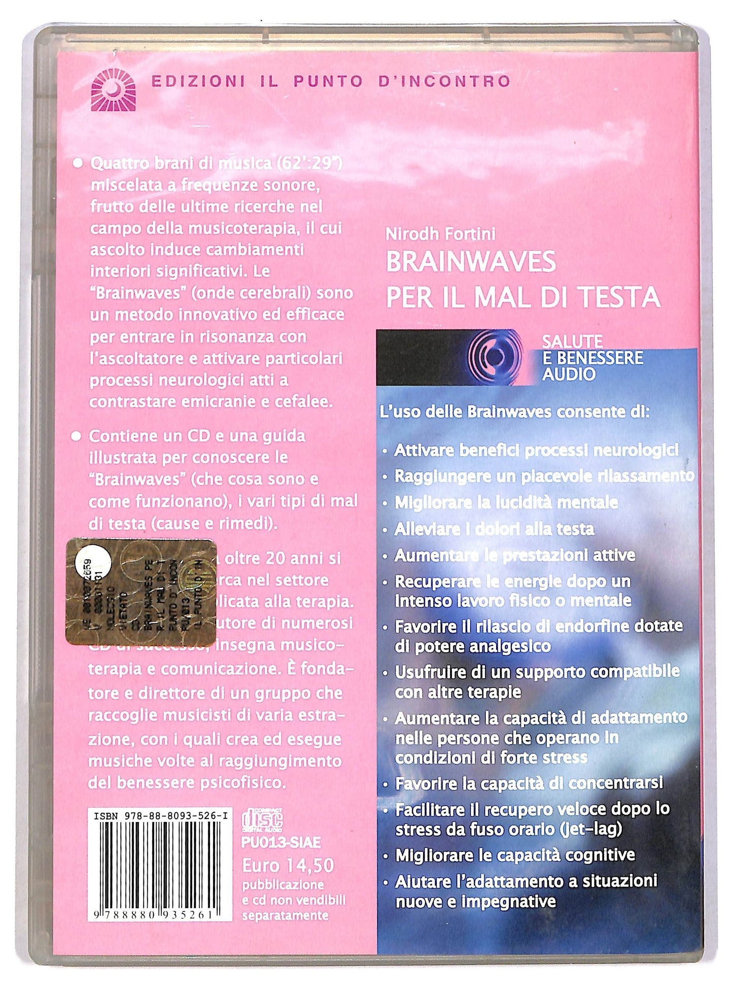 EBOND Brainwaves per il mal di testa EDITORIALE DVD D785338