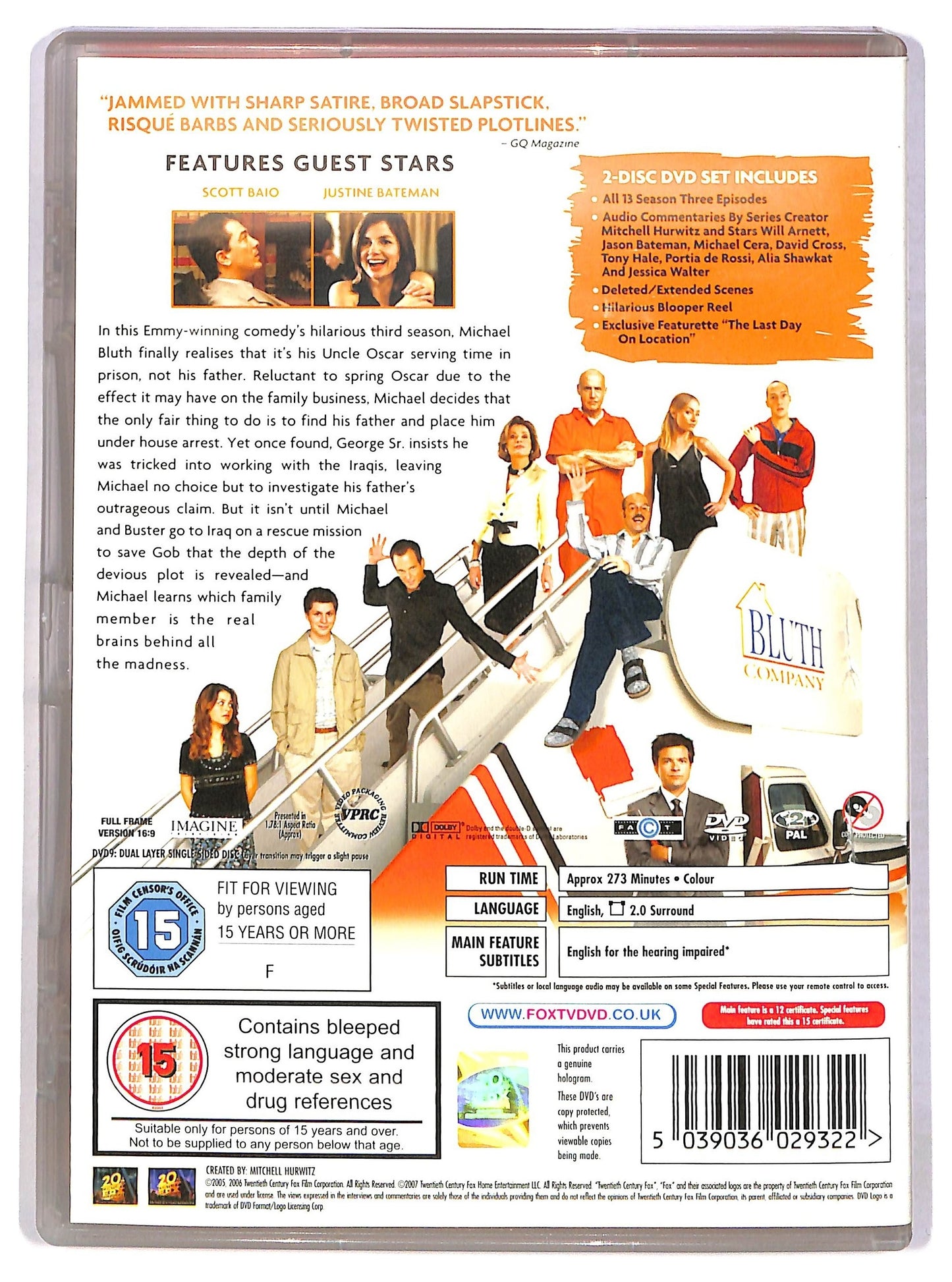EBOND Arrested Development Season 3 DVD D785346
