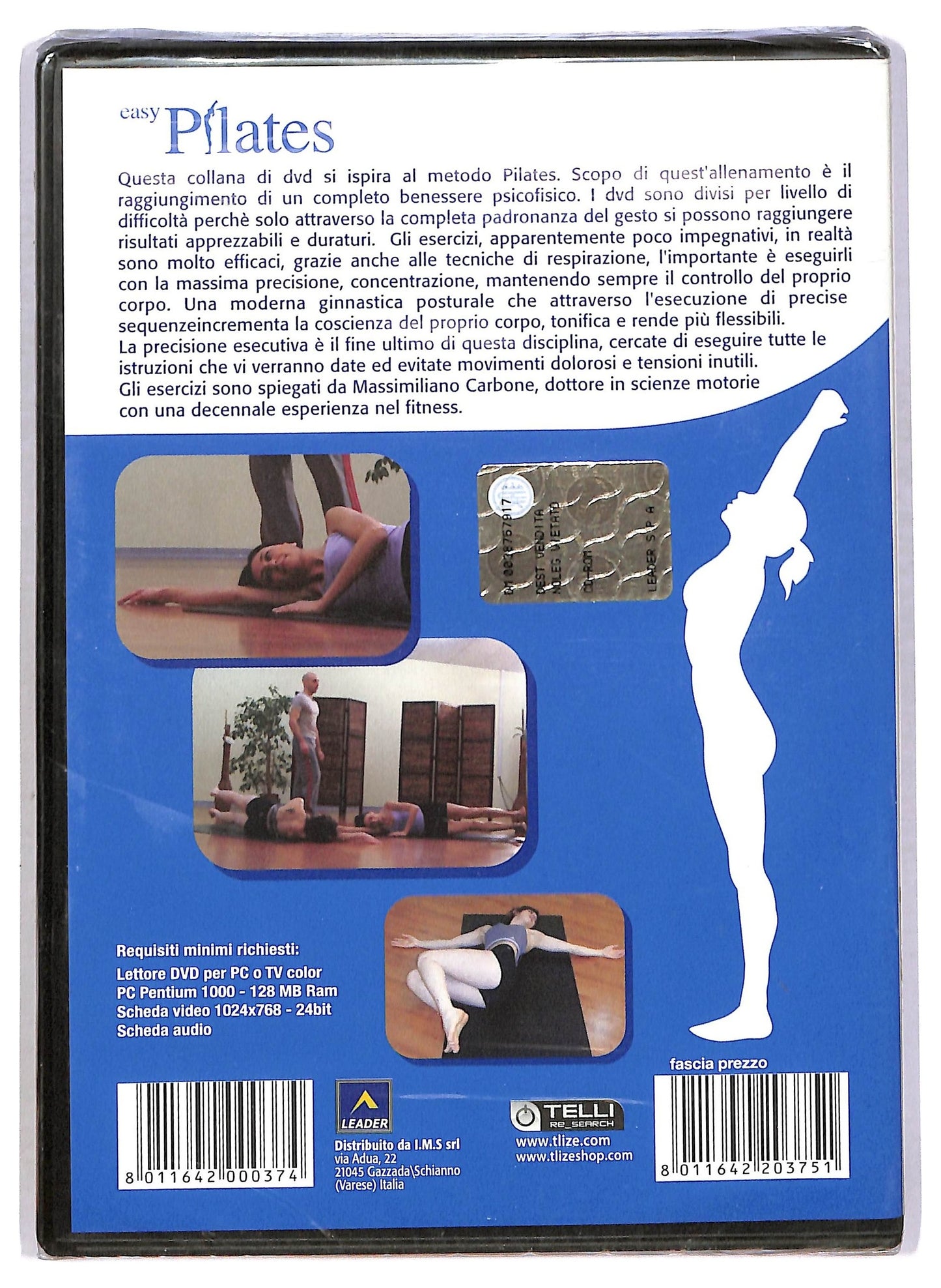 EBOND Easy pilates avanzato EDITORIALE DVD D785347