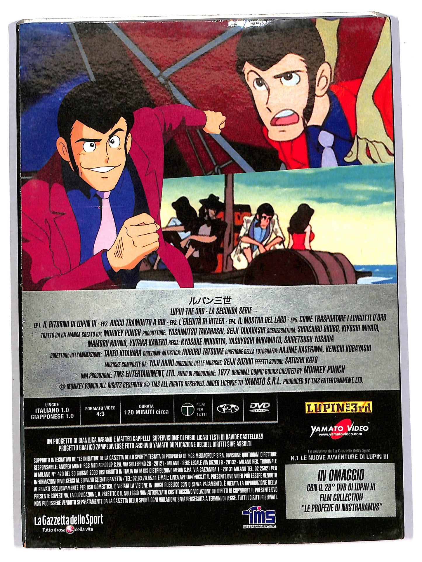 EBOND il ritorno di lupin III EDITORIALE DVD D785349